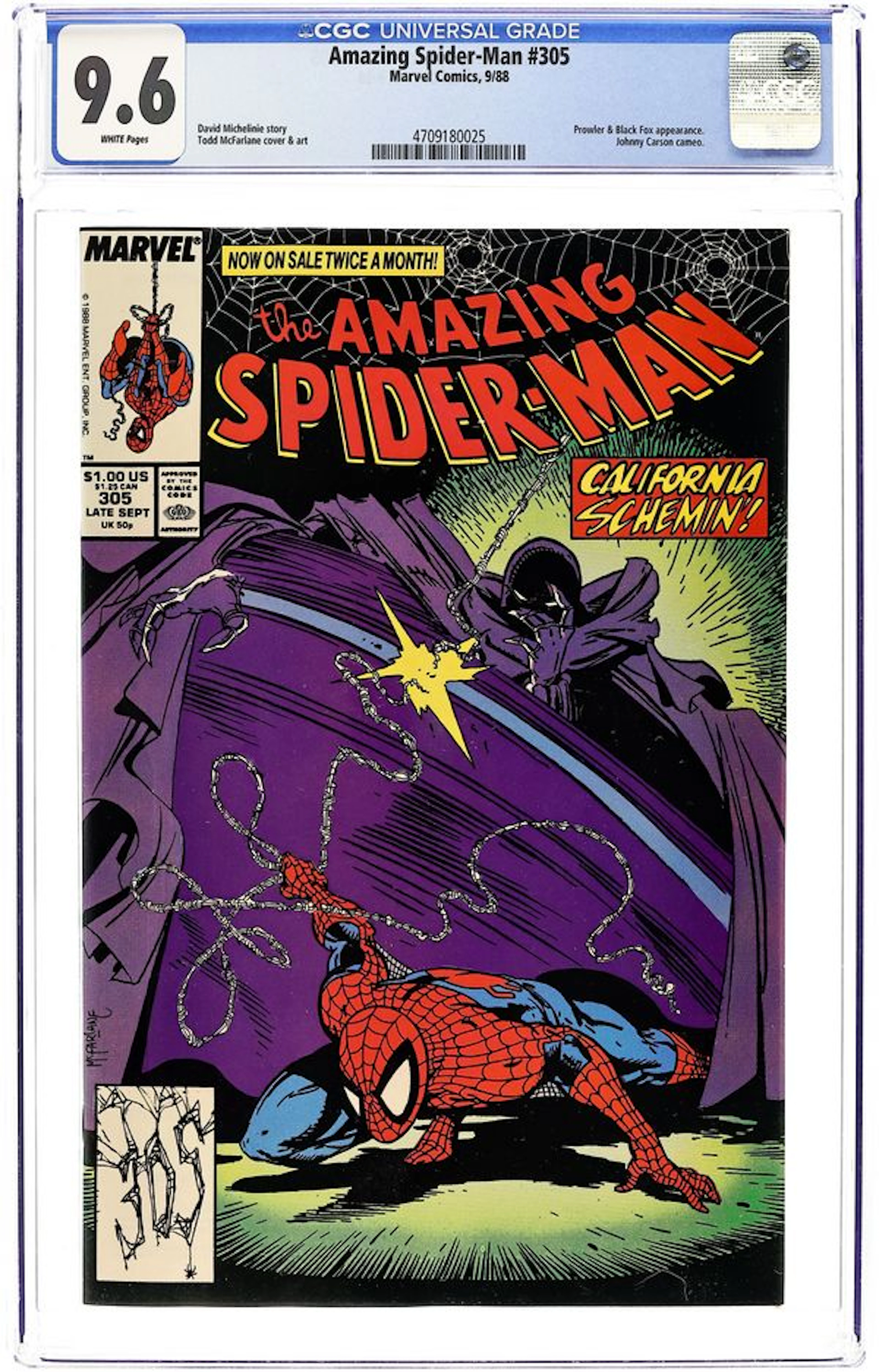 Amazing Spider-Man (1963 1st Series) 305 CGC 9.6