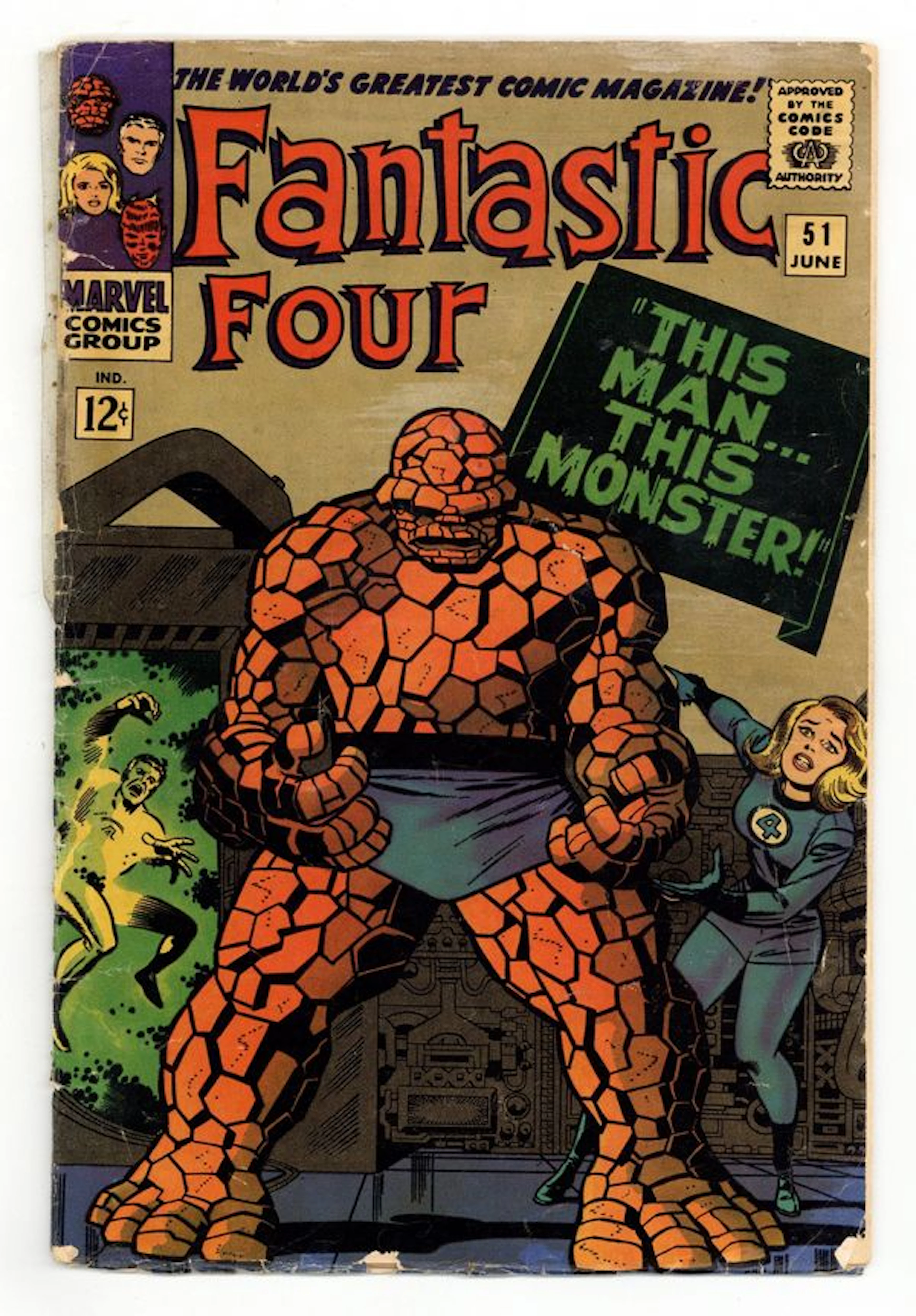 Fantastic Four (1961 1st Series) 51 PR 0.5 (R)