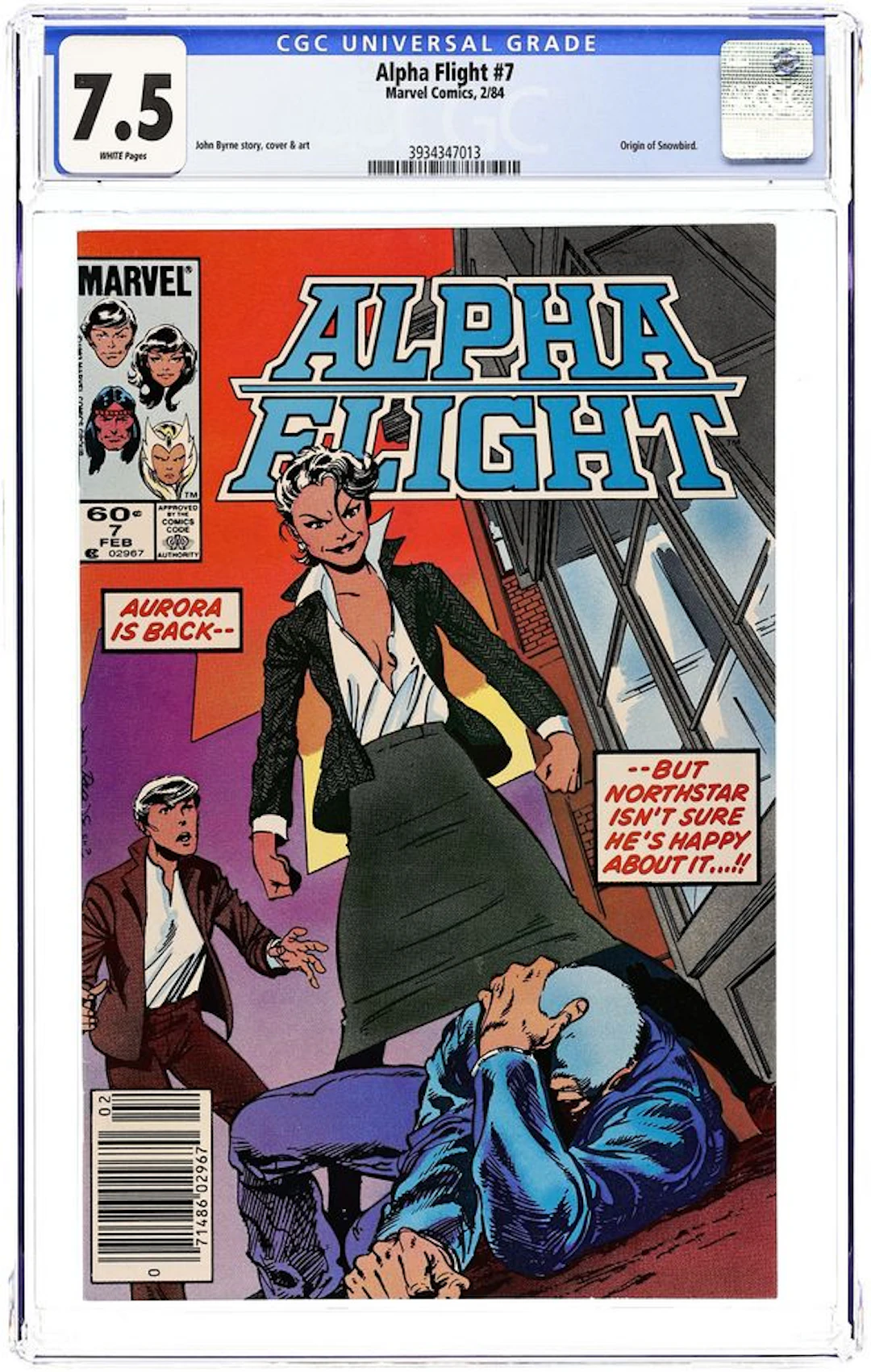 Alpha Flight (1983 1st Series) 7 CGC 7.5