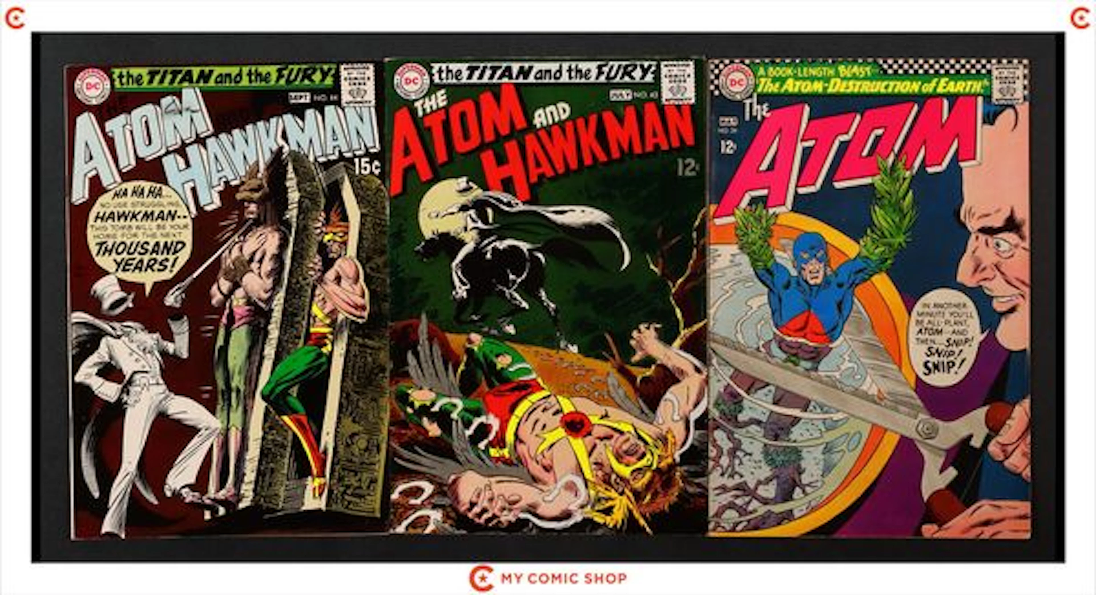 Atom Lot of 3