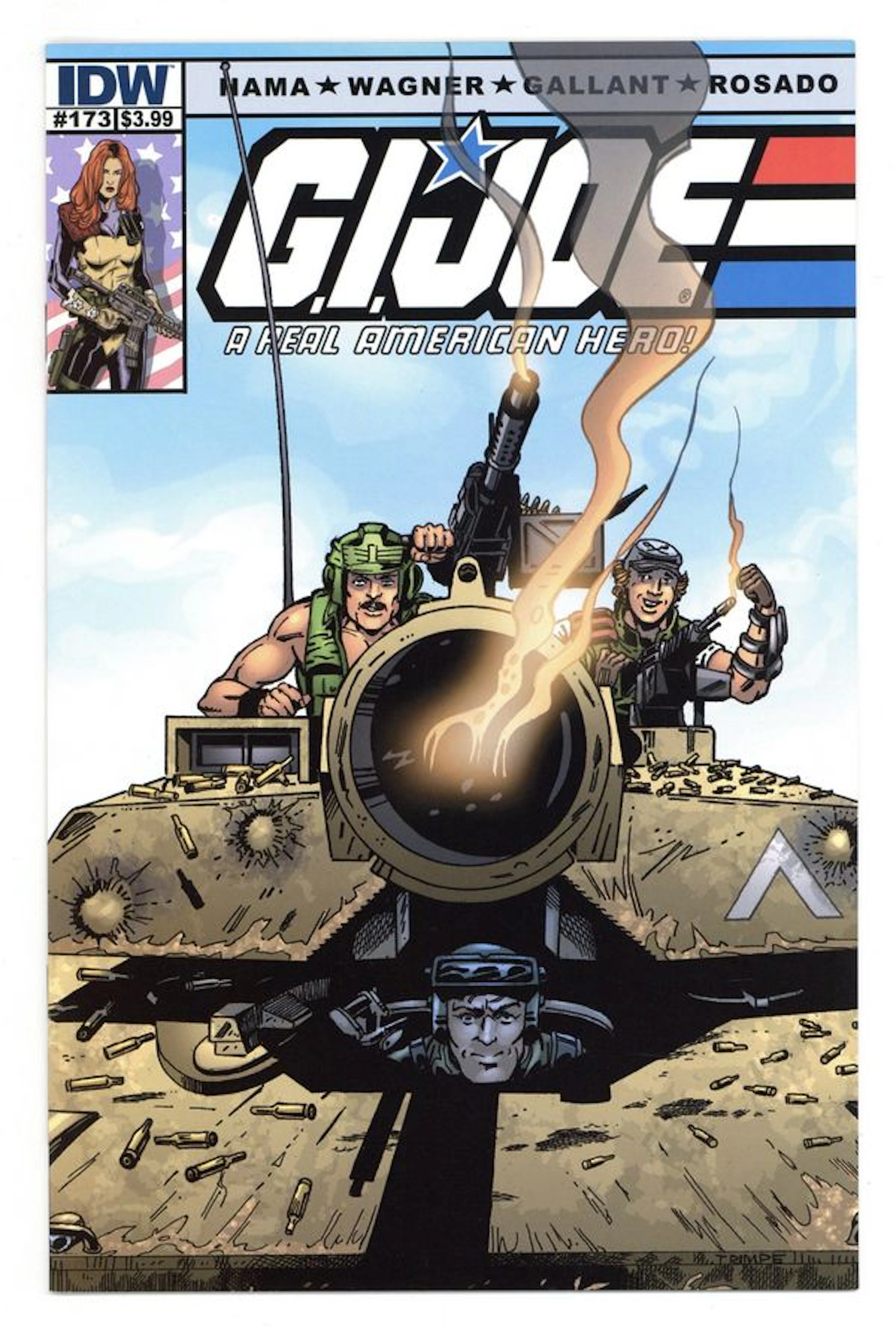 GI Joe A Real American Hero (2010 IDW) 173B VF- 7.5