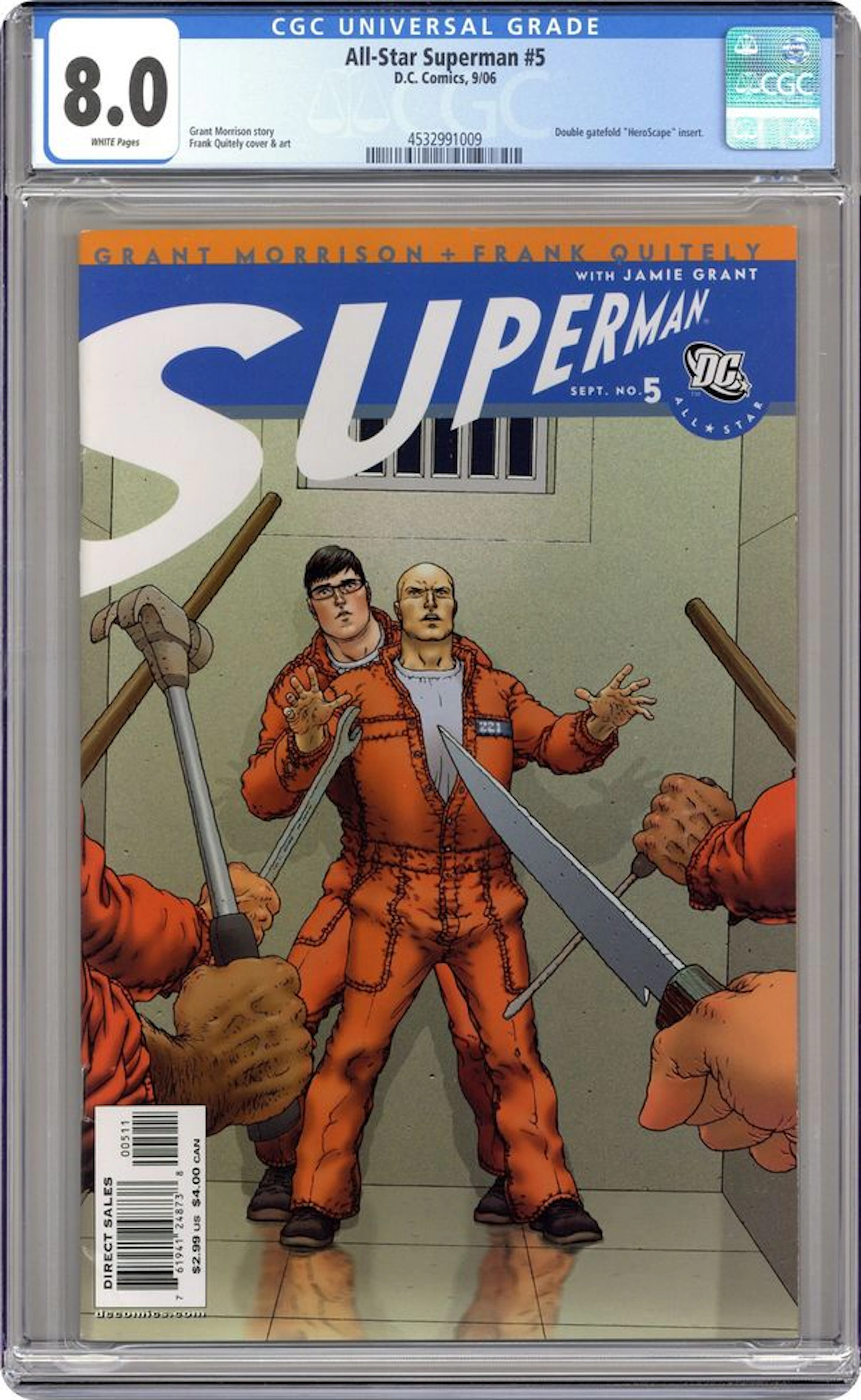 All Star Superman (2005) 5 CGC 8.0