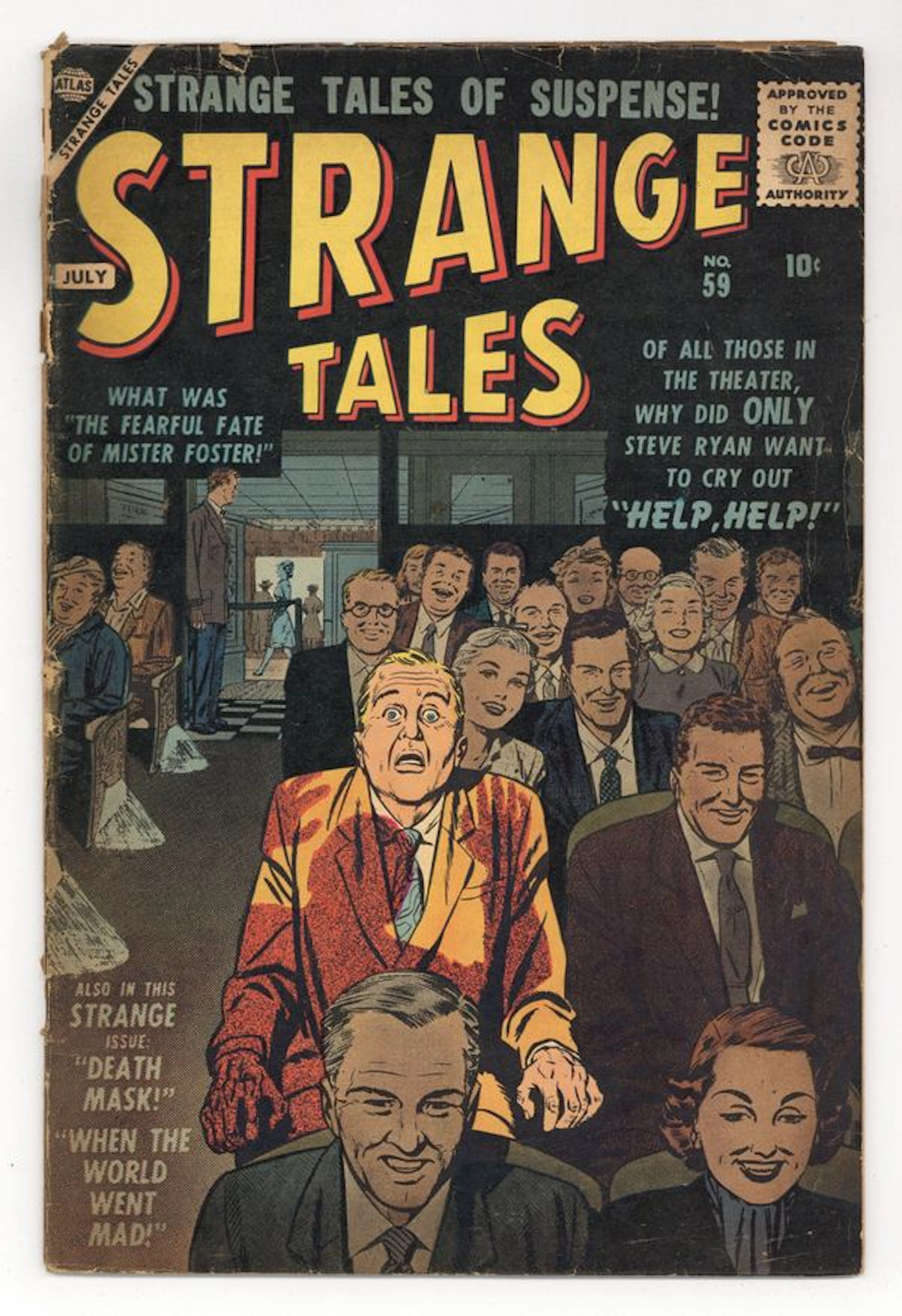 Strange Tales (1951 1st Series) 59 GD+ 2.5