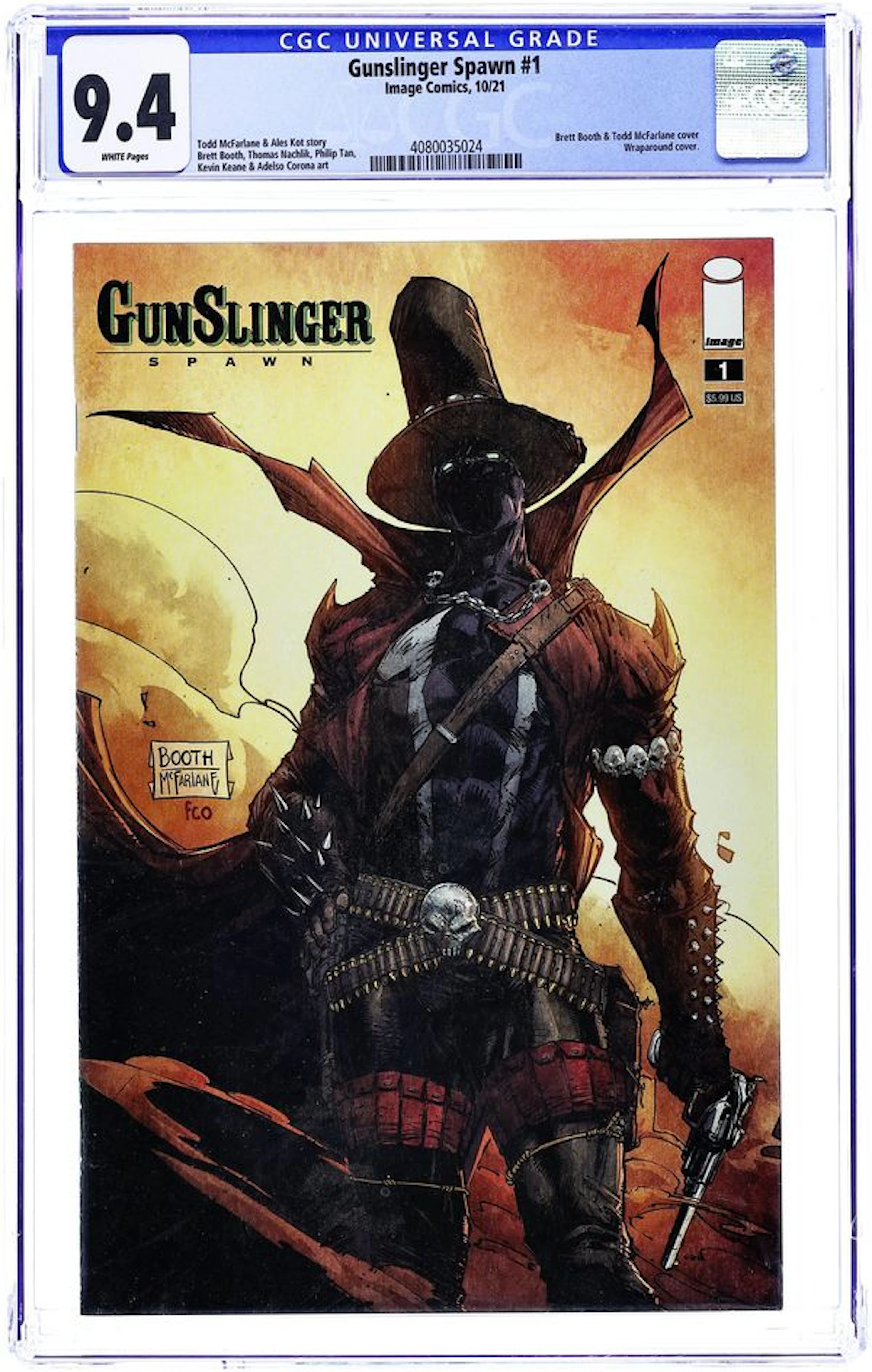 Gunslinger Spawn (2021 Image) 1A CGC 9.4