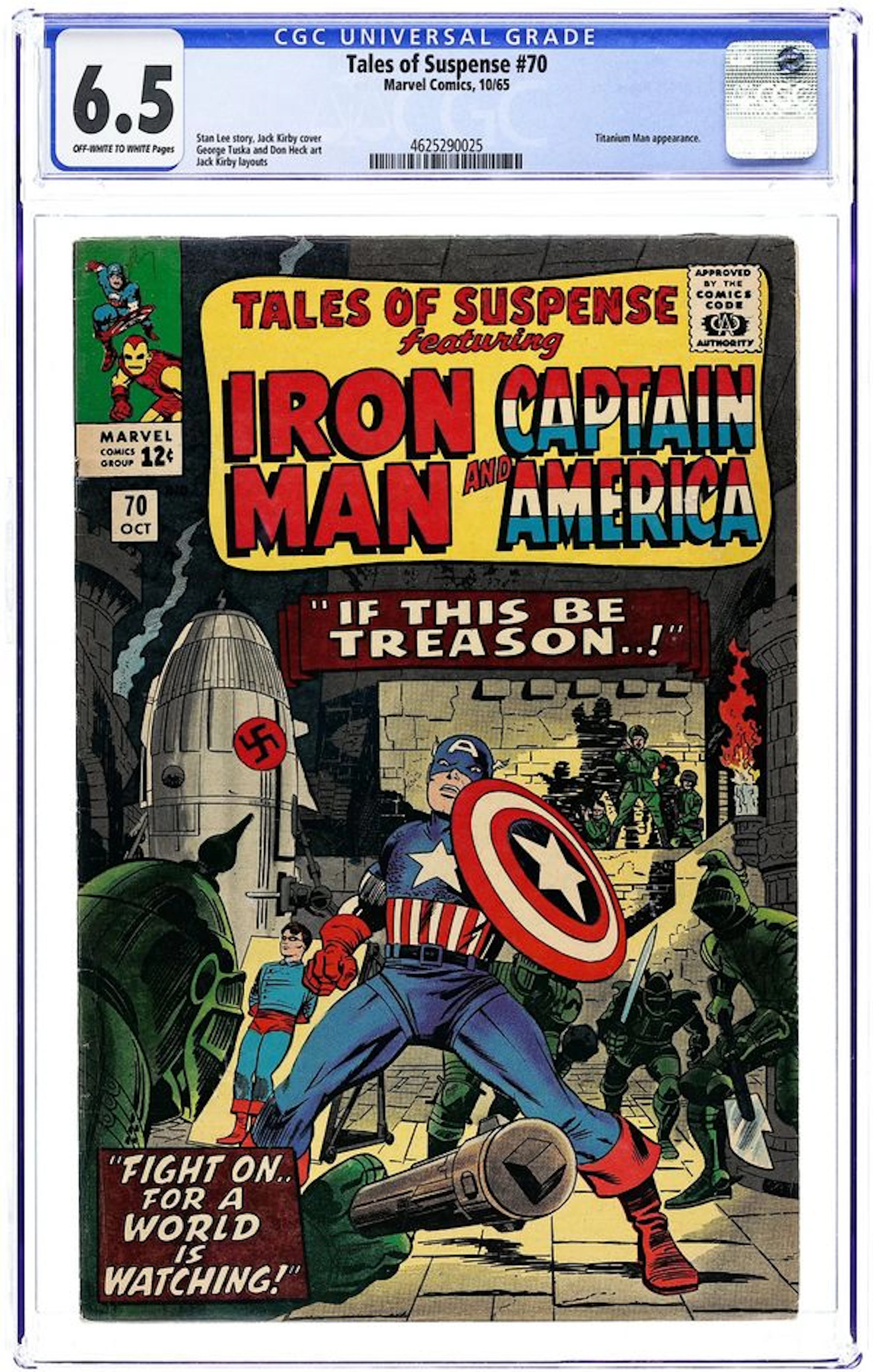 Tales of Suspense (1959) 70 CGC 6.5
