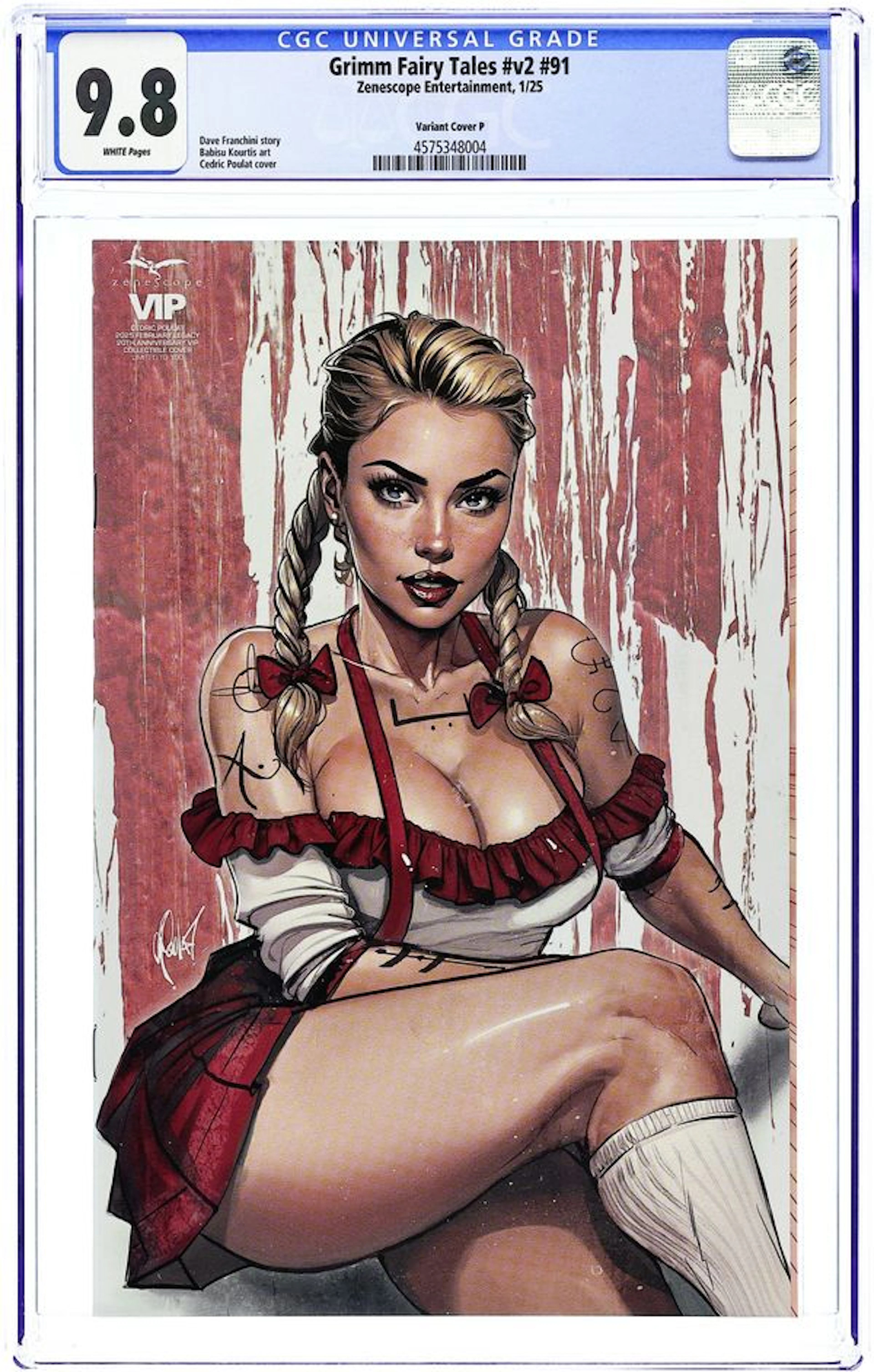 Grimm Fairy Tales (2016 2nd Series) 91P CGC 9.8