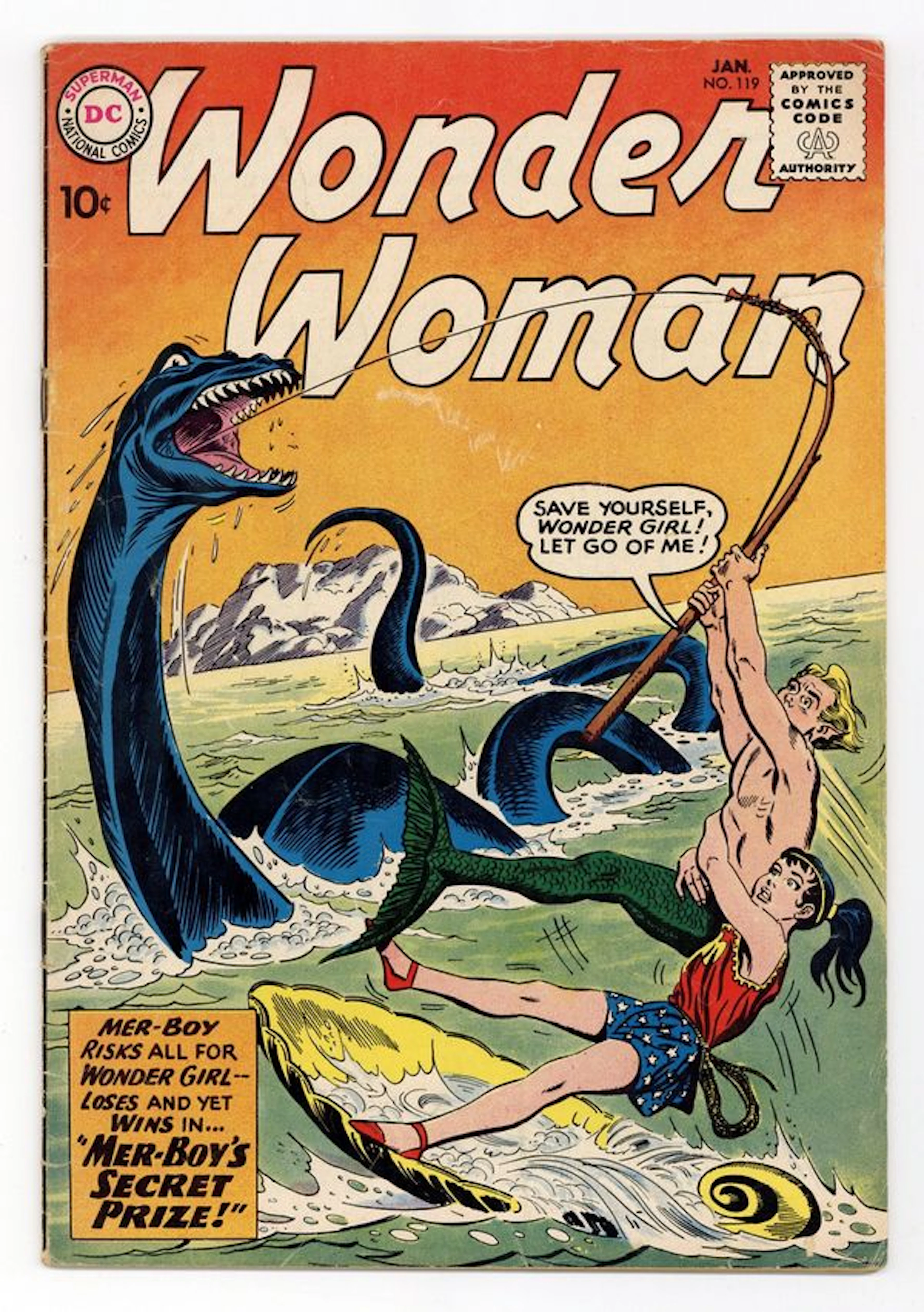 Wonder Woman (1942 1st Series DC) 119 VG- 3.5