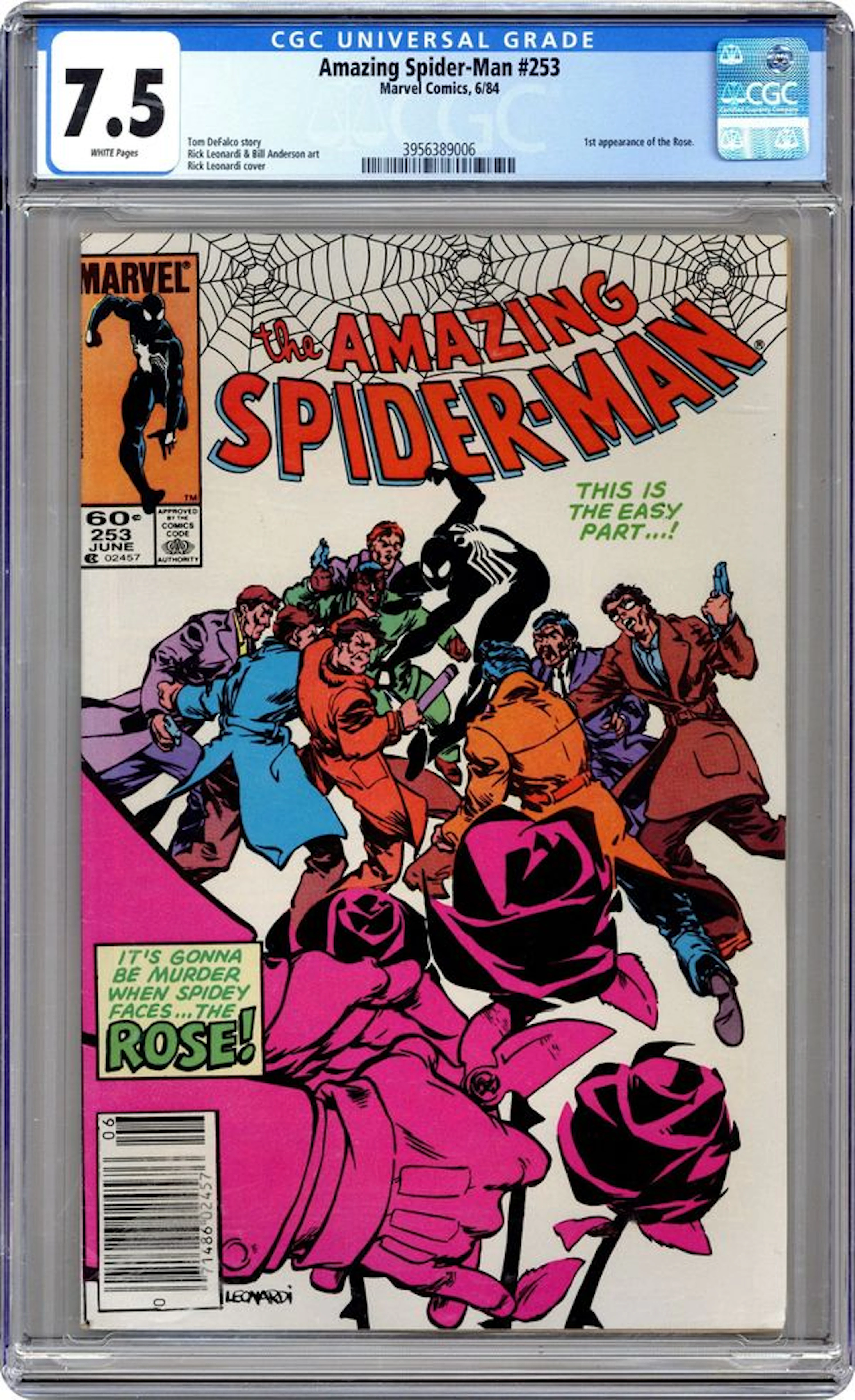 Amazing Spider-Man (1963 1st Series) 253N CGC 7.5