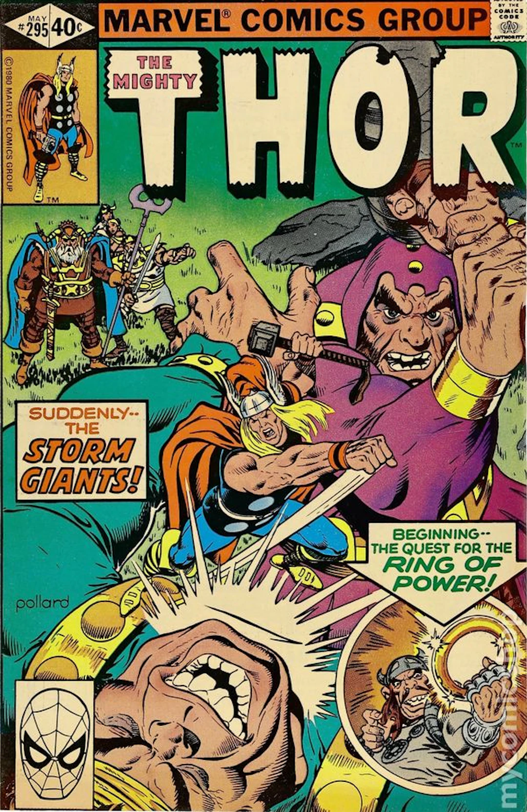 Thor (1962 Marvel 1st Series Journey Into Mystery) 295 FN 6.0