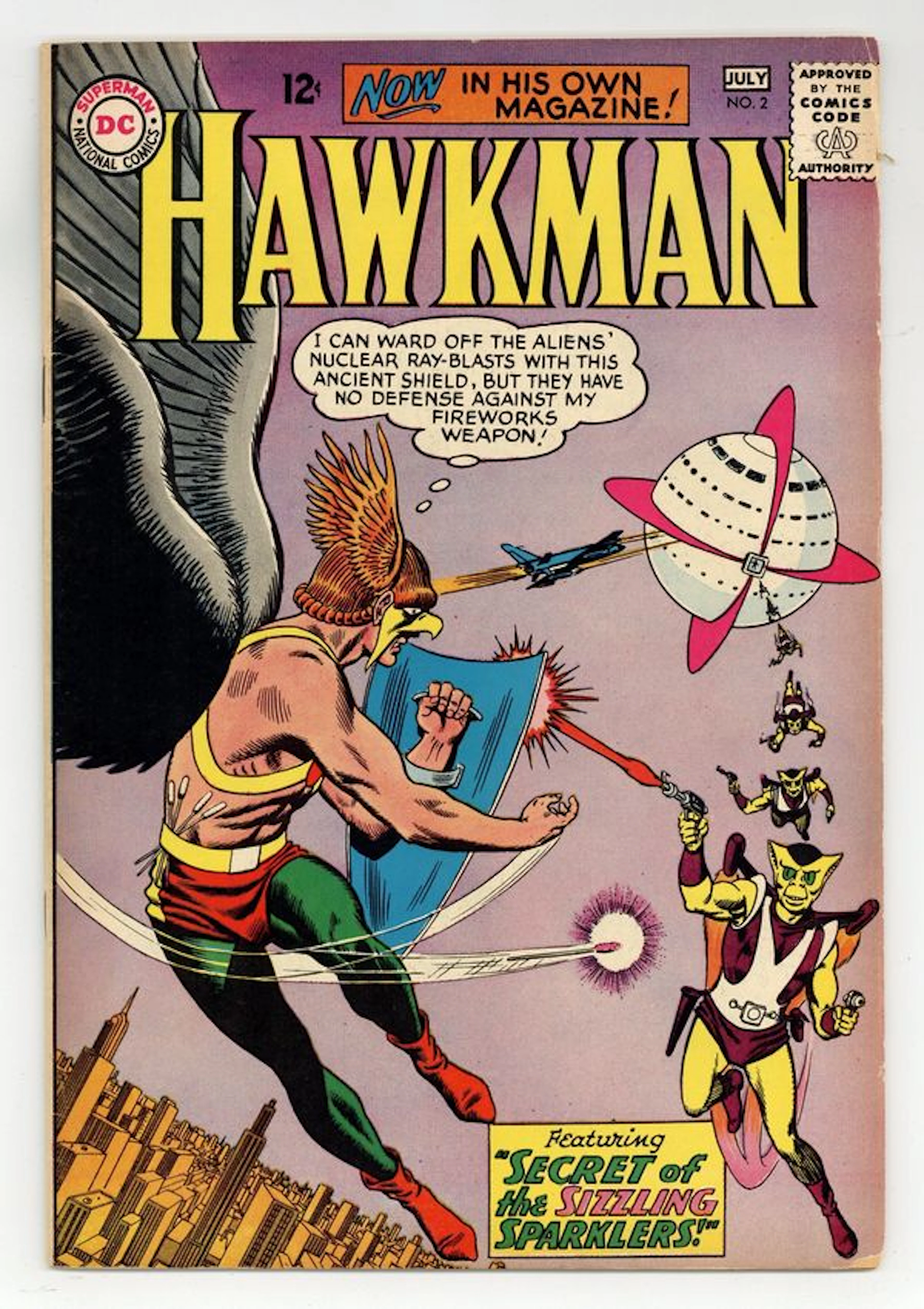 Hawkman (1964 1st Series) 2 VG/FN 5.0