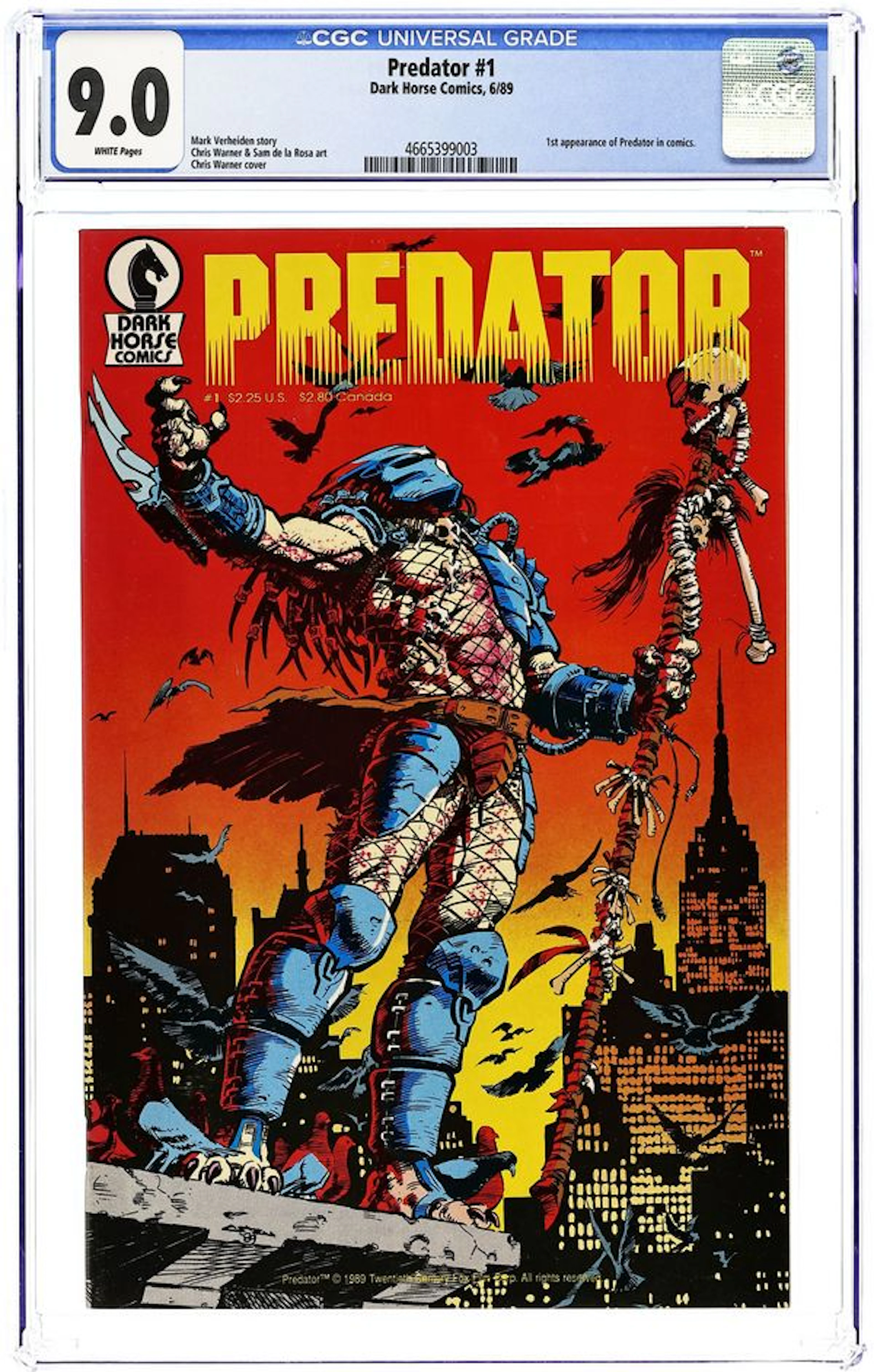 Predator (1989) 1 CGC 9.0