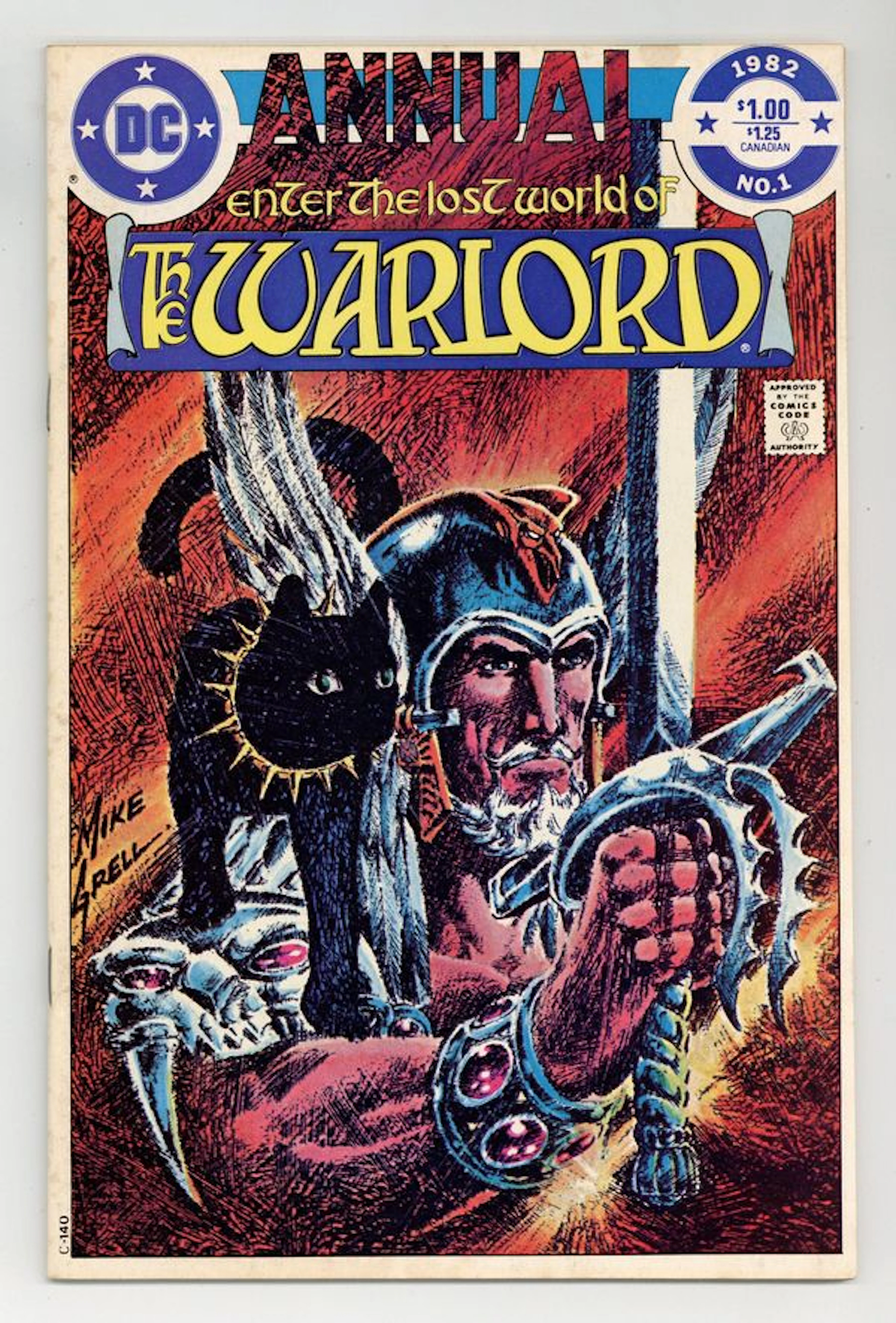 Warlord (1976 1st Series DC) Annual 1 FN+ 6.5