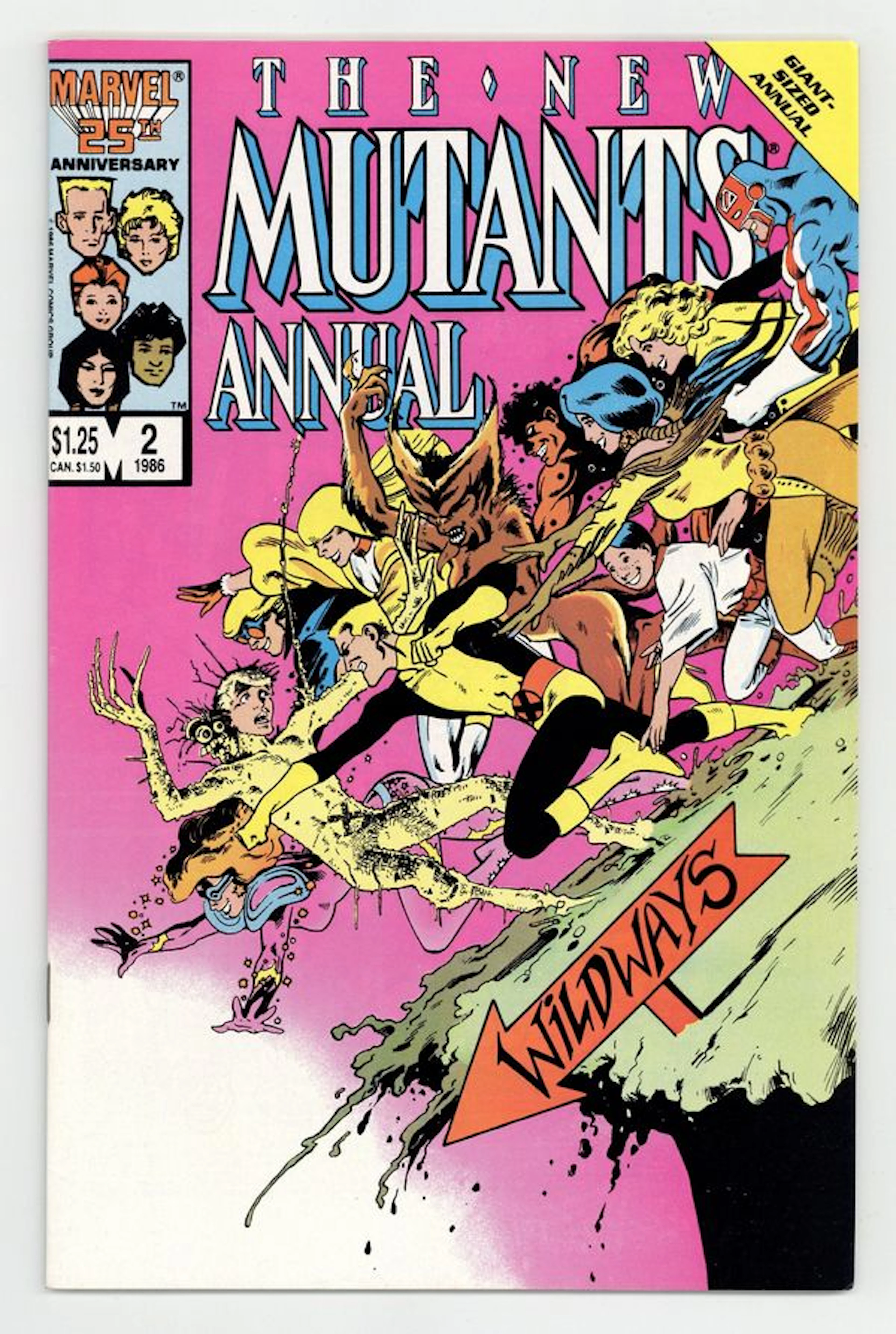 New Mutants (1983 1st Series) Annual 2D FN+ 6.5