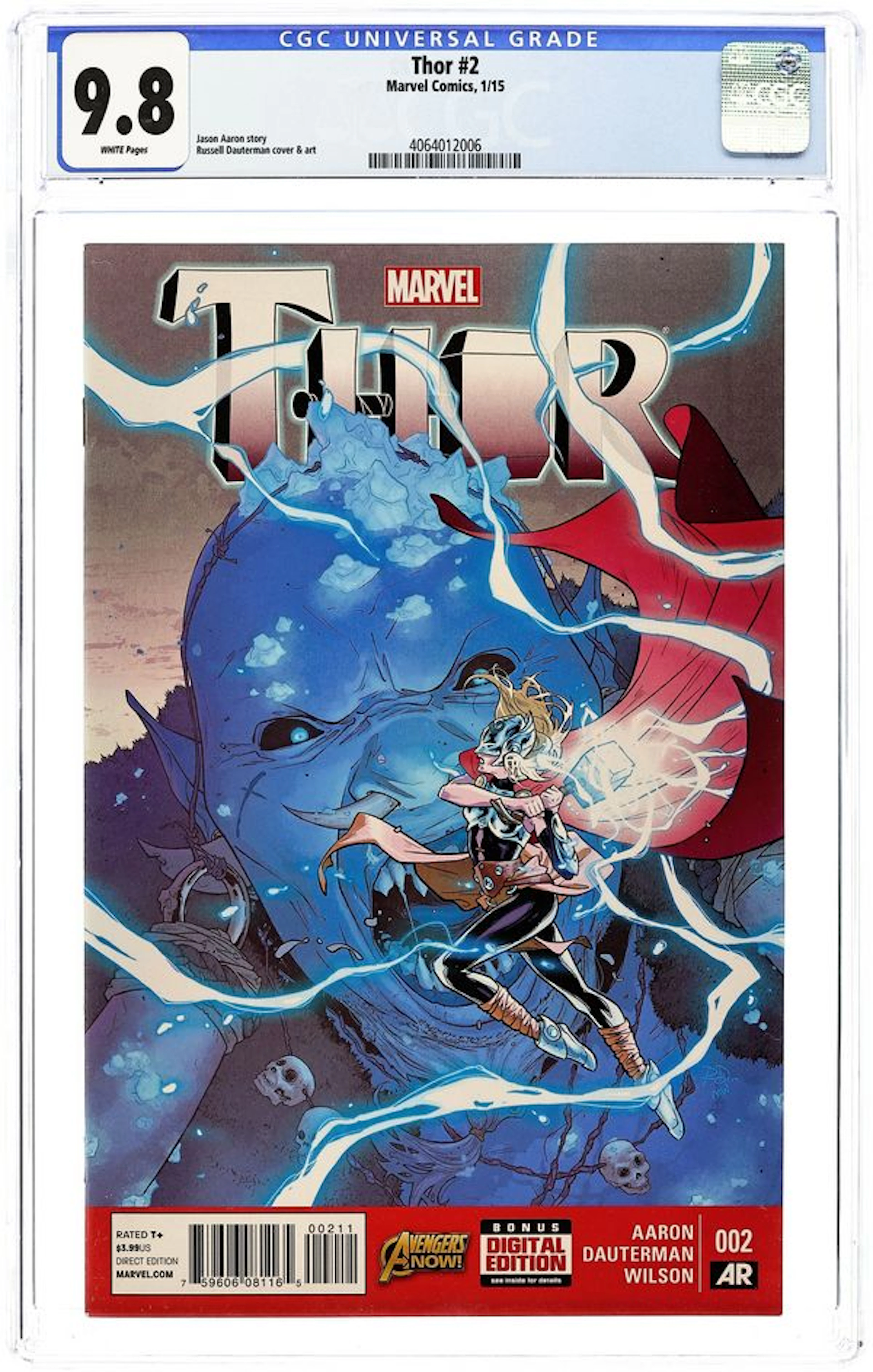 Thor (2014 Marvel 4th Series) 2A CGC 9.8
