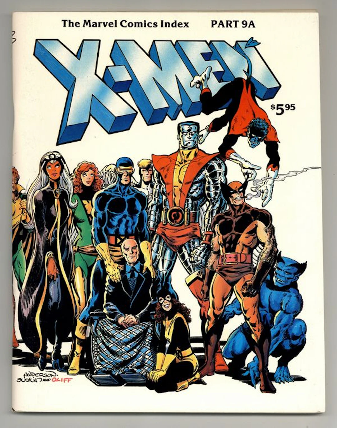 Marvel Comics Index (1976) 9A VG/FN 5.0