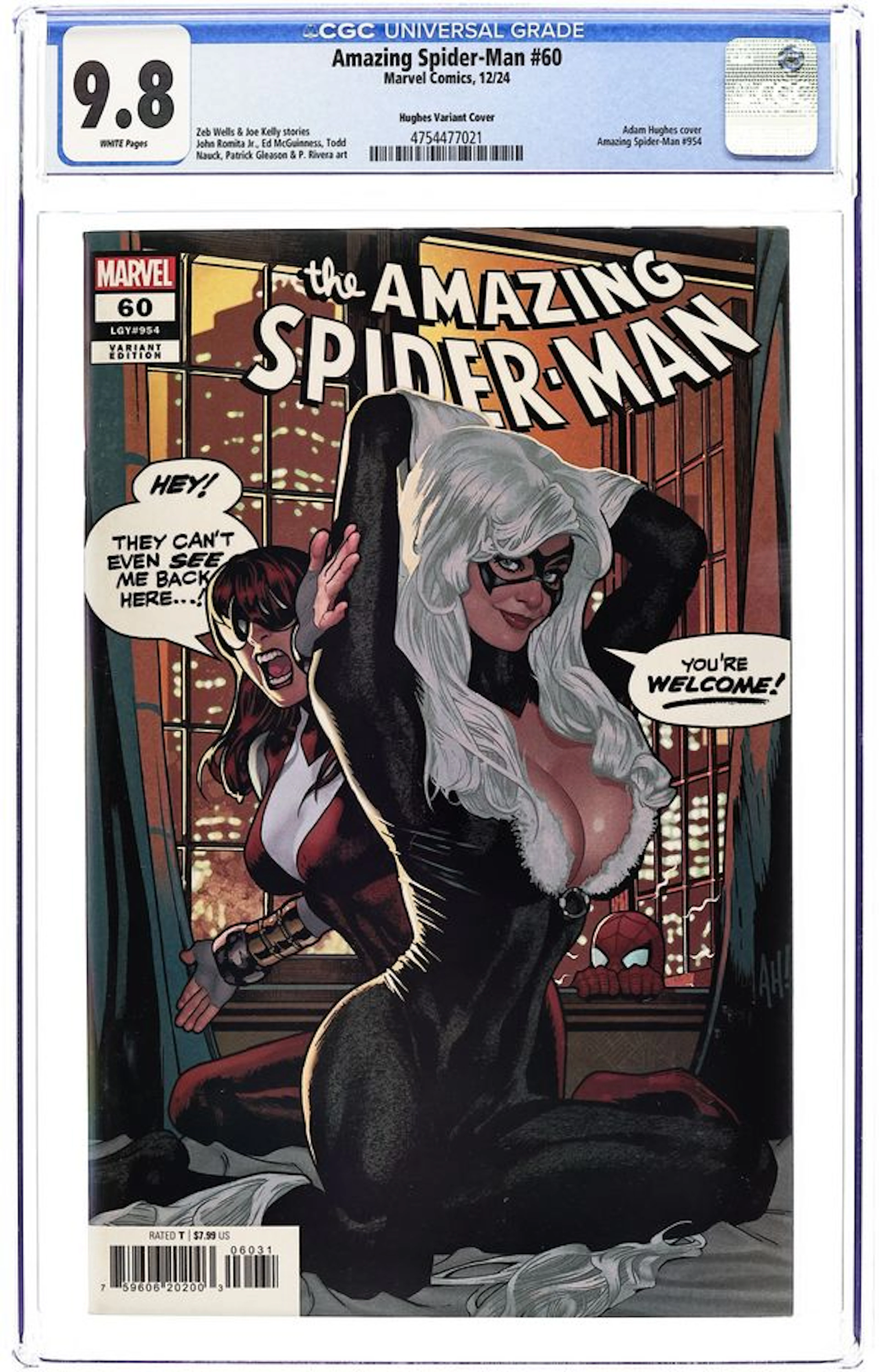Amazing Spider-Man (2022 7th Series) 60C CGC 9.8