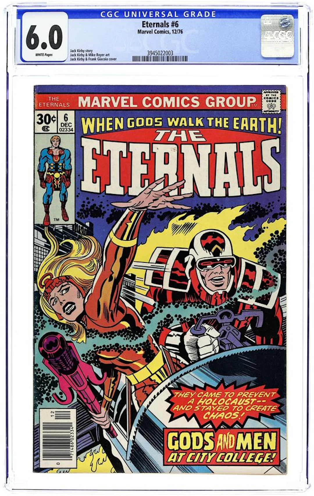 Eternals (1976 1st Series) 6 CGC 6.0