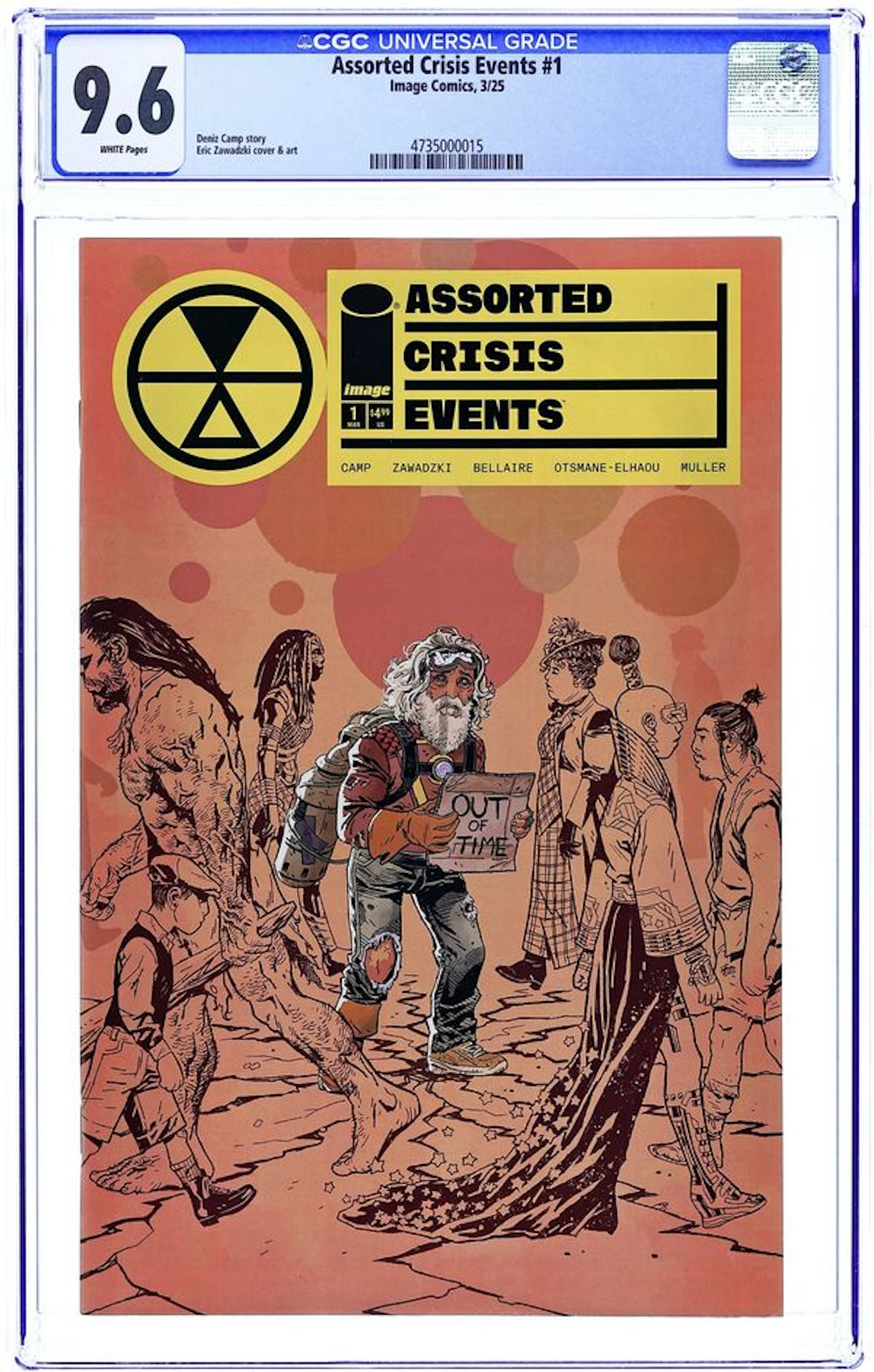 Assorted Crisis Events (2025 Image) 1A CGC 9.6