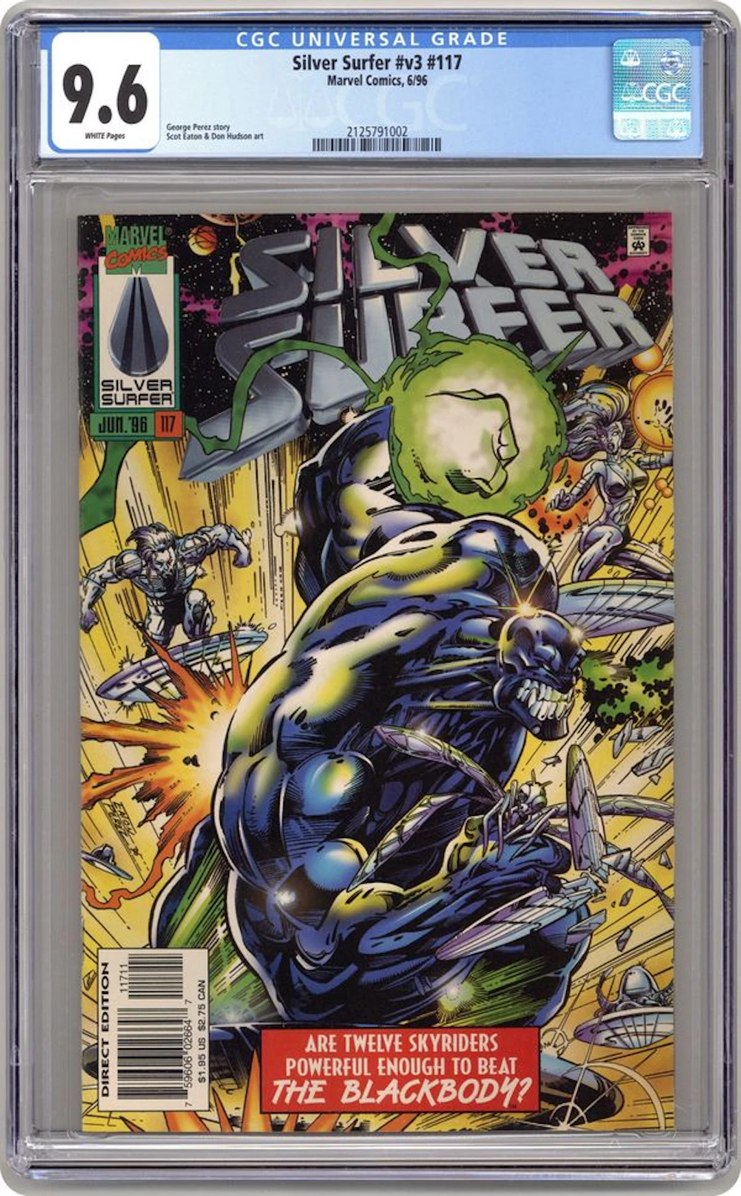 Silver Surfer (1987 2nd Series) 117 CGC 9.6