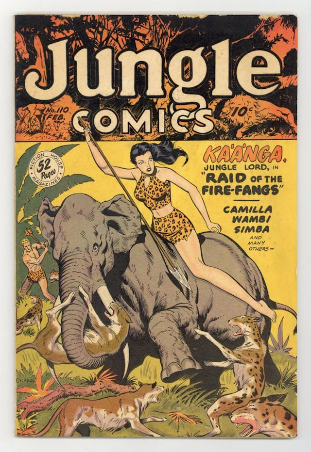 Jungle Comics (1940 Fiction House) 110 GD/VG 3.0