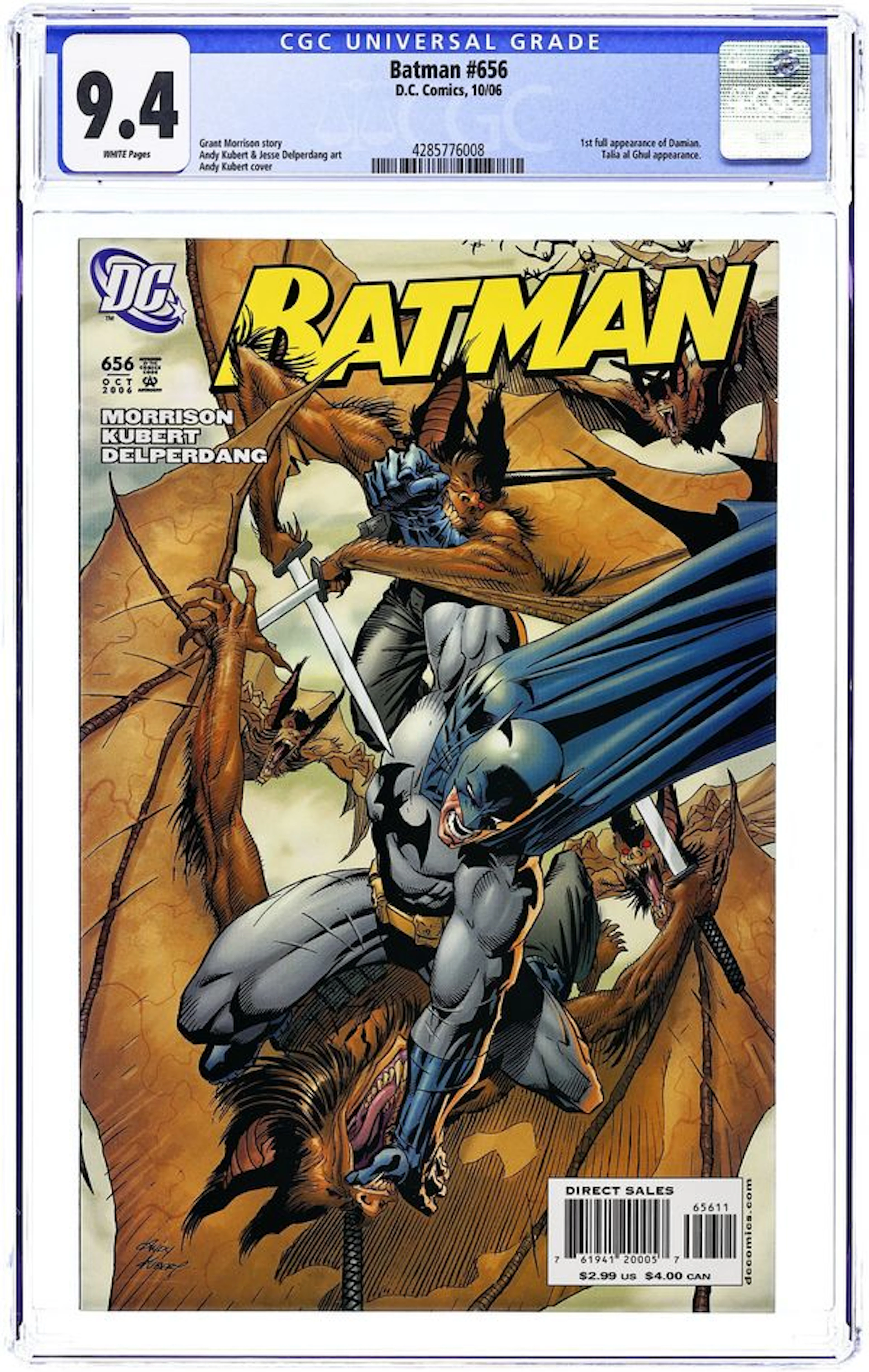 Batman (1940) 656 CGC 9.4