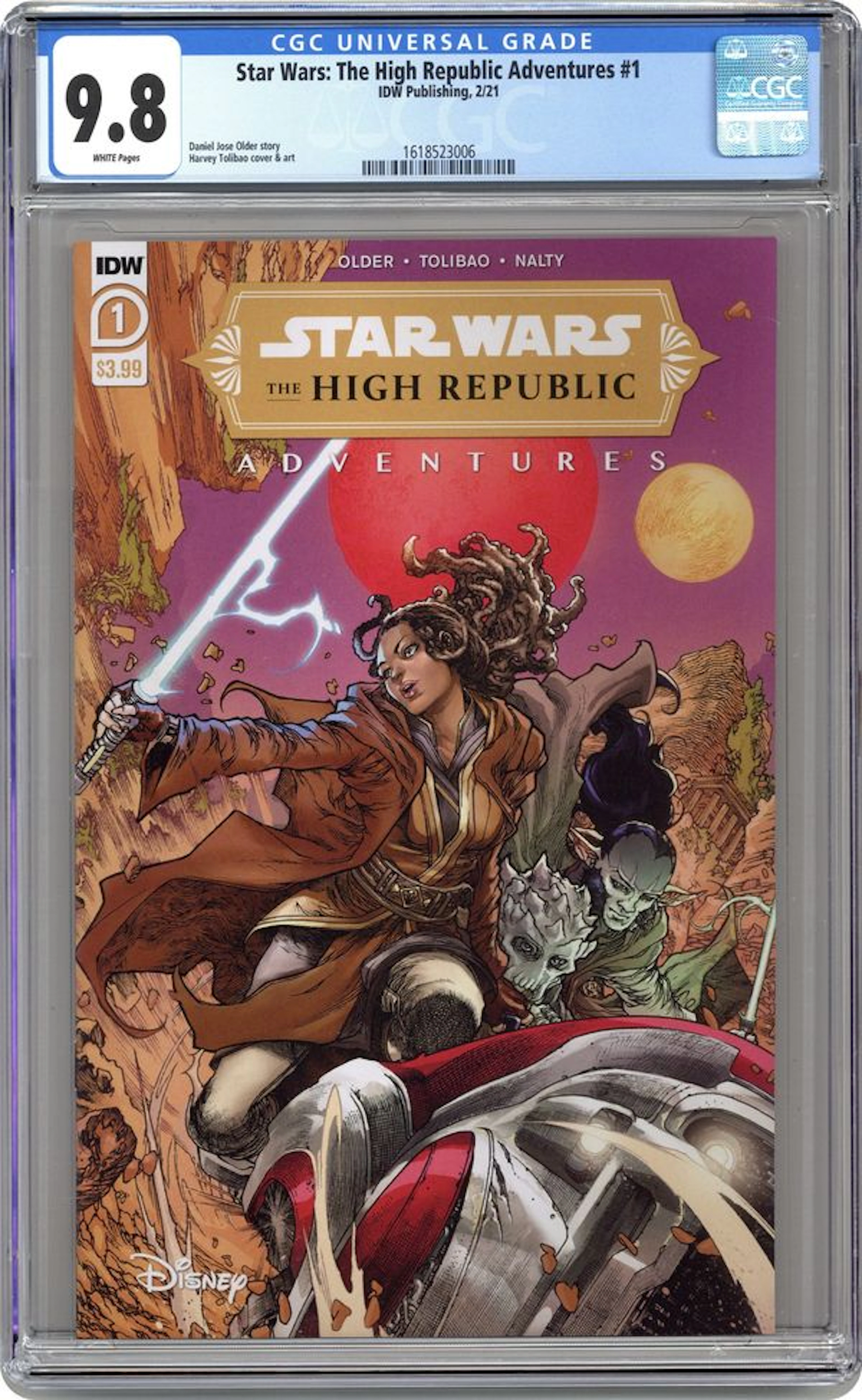 Star Wars The High Republic Adventures (2021 IDW) 1 CGC 9.8