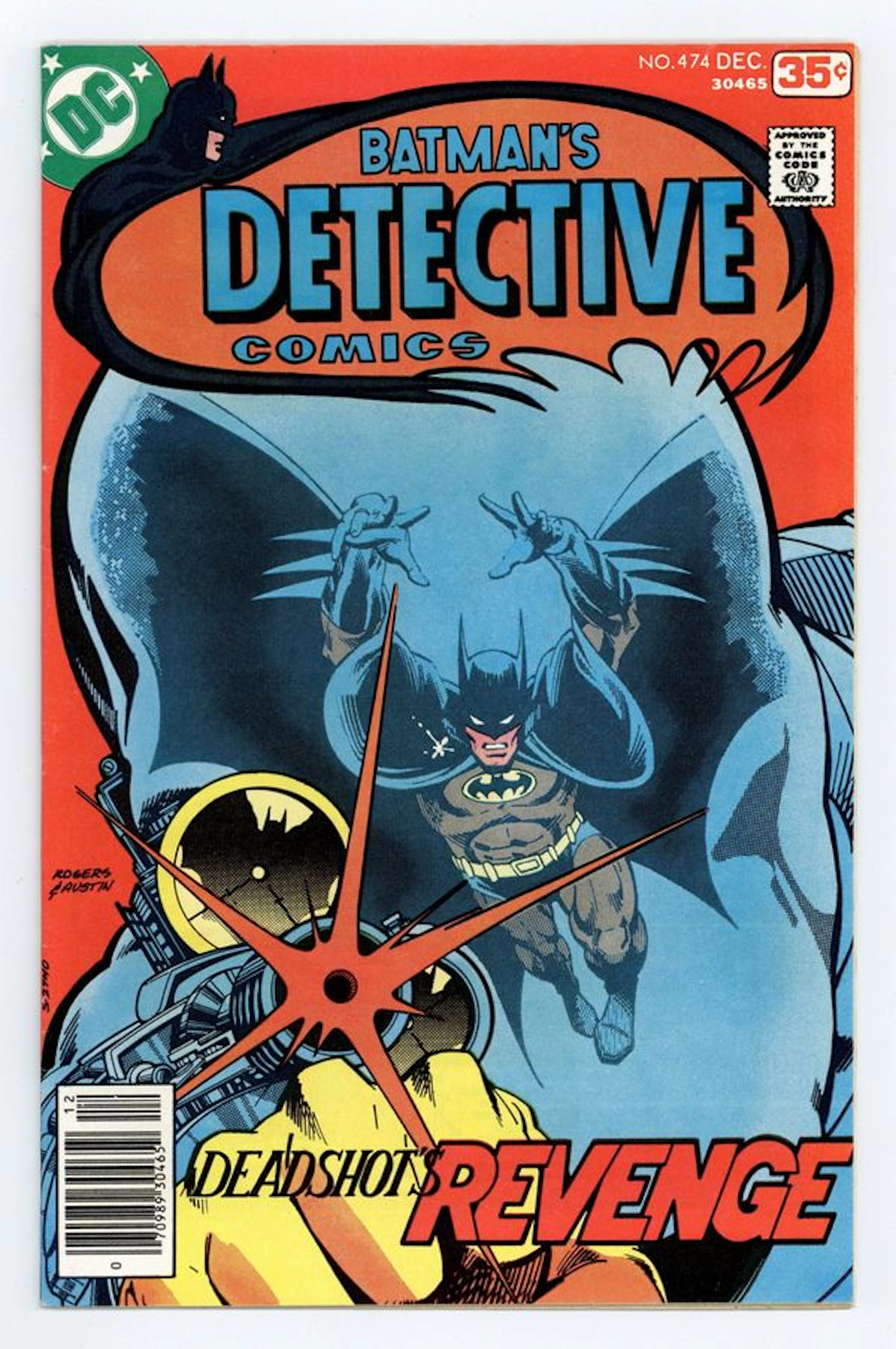 Detective Comics (1937 1st Series) 474 FN/VF 7.0
