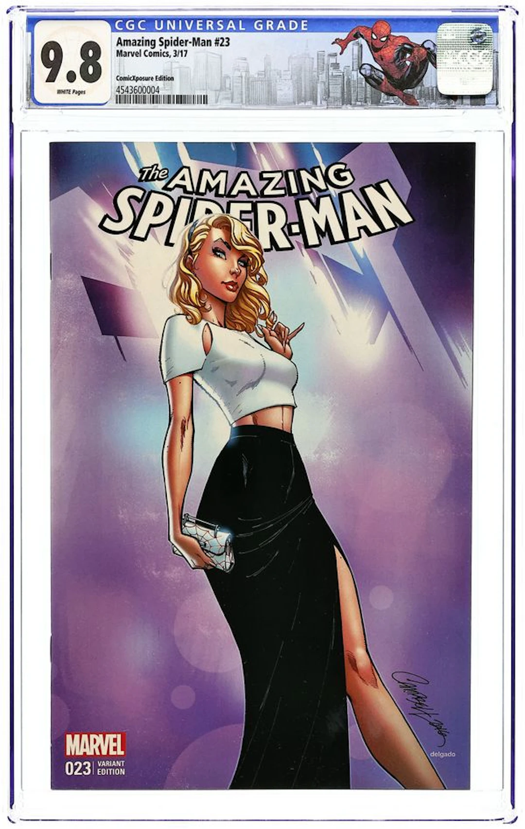 Amazing Spider-Man (2015 4th Series) 23XPOSURE.A CGC 9.8