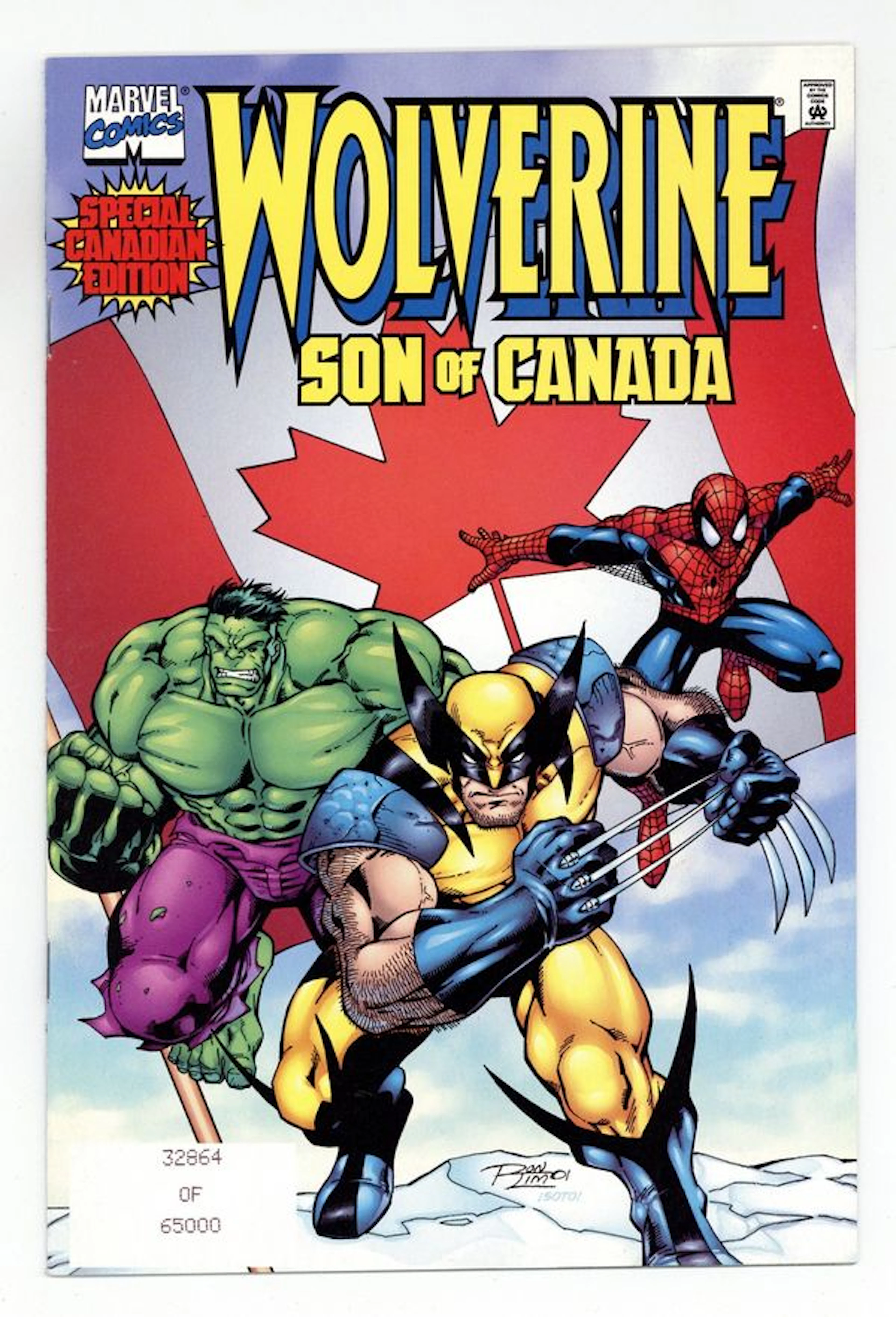 Wolverine Son of Canada (Canadian 2001 Marvel) Doritos Giveaway NN FN/VF 7.0