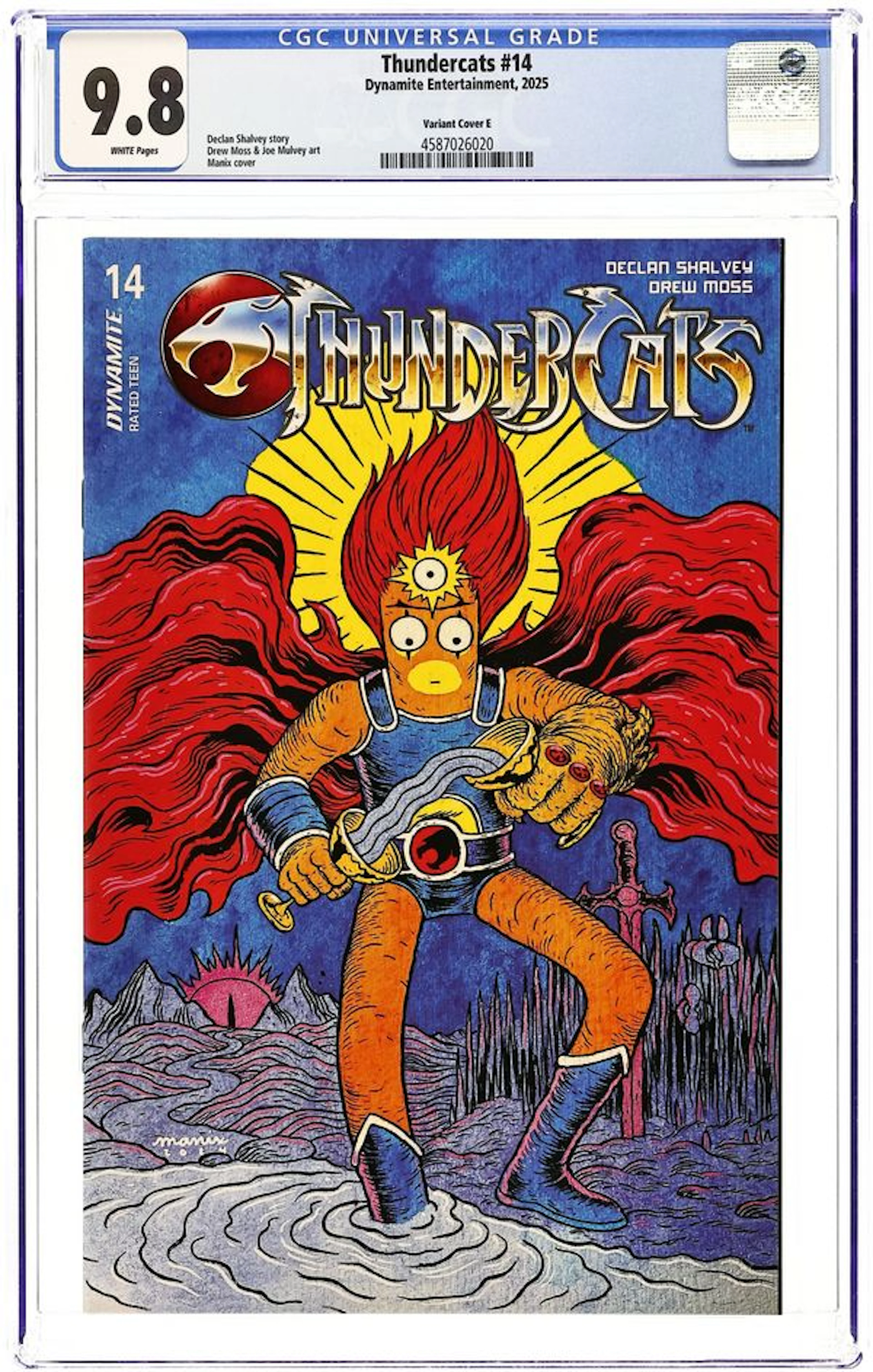 Thundercats (2024 Dynamite) 14E CGC 9.8