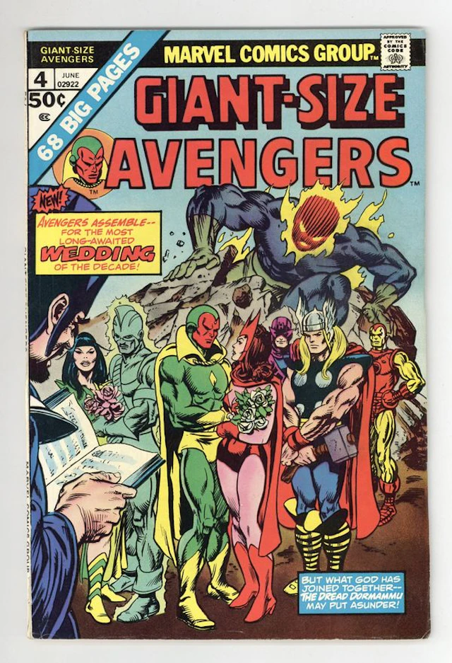 Giant Size Avengers (1974) 4 VG 4.0