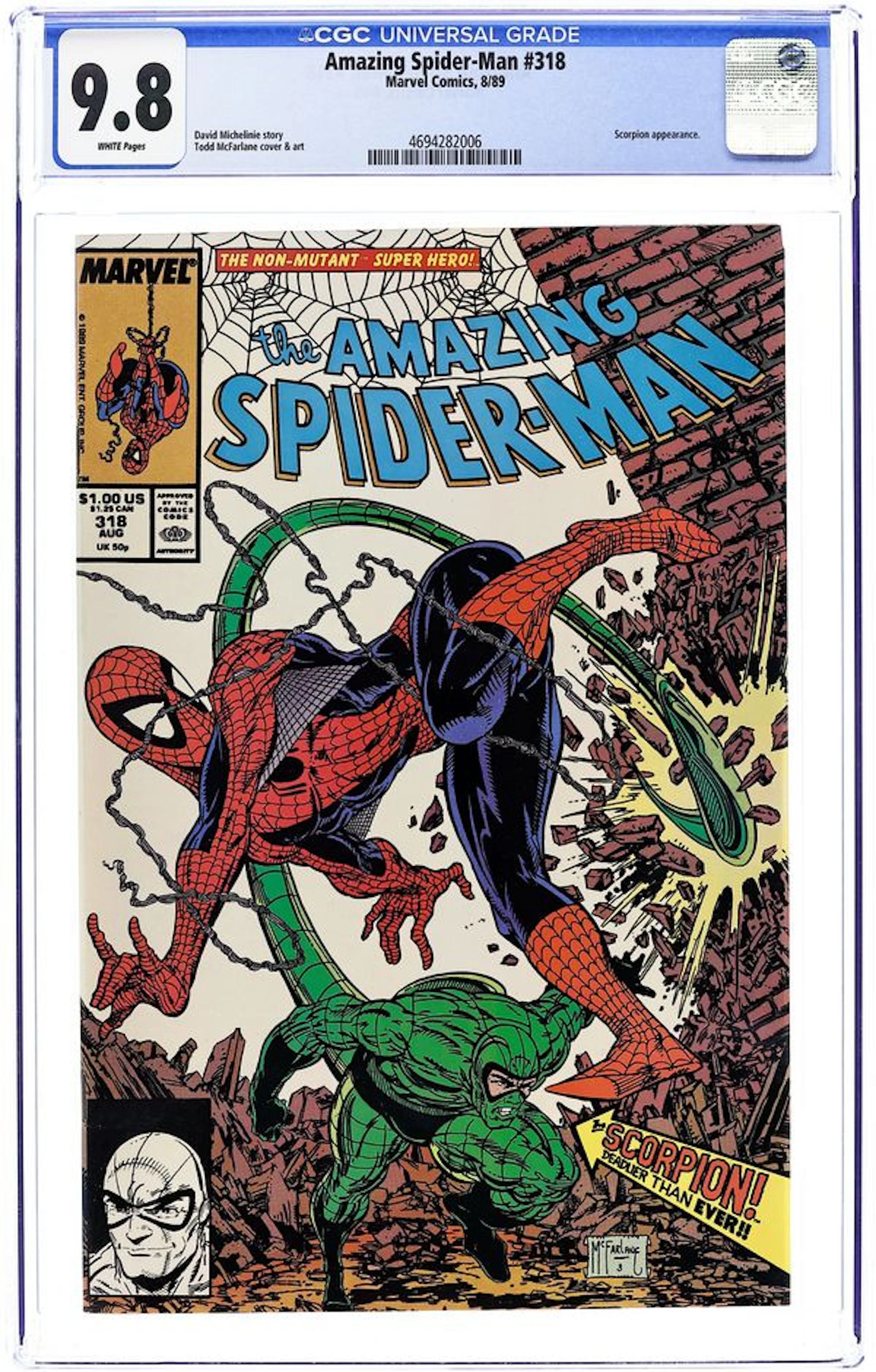 Amazing Spider-Man (1963 1st Series) 318 CGC 9.8
