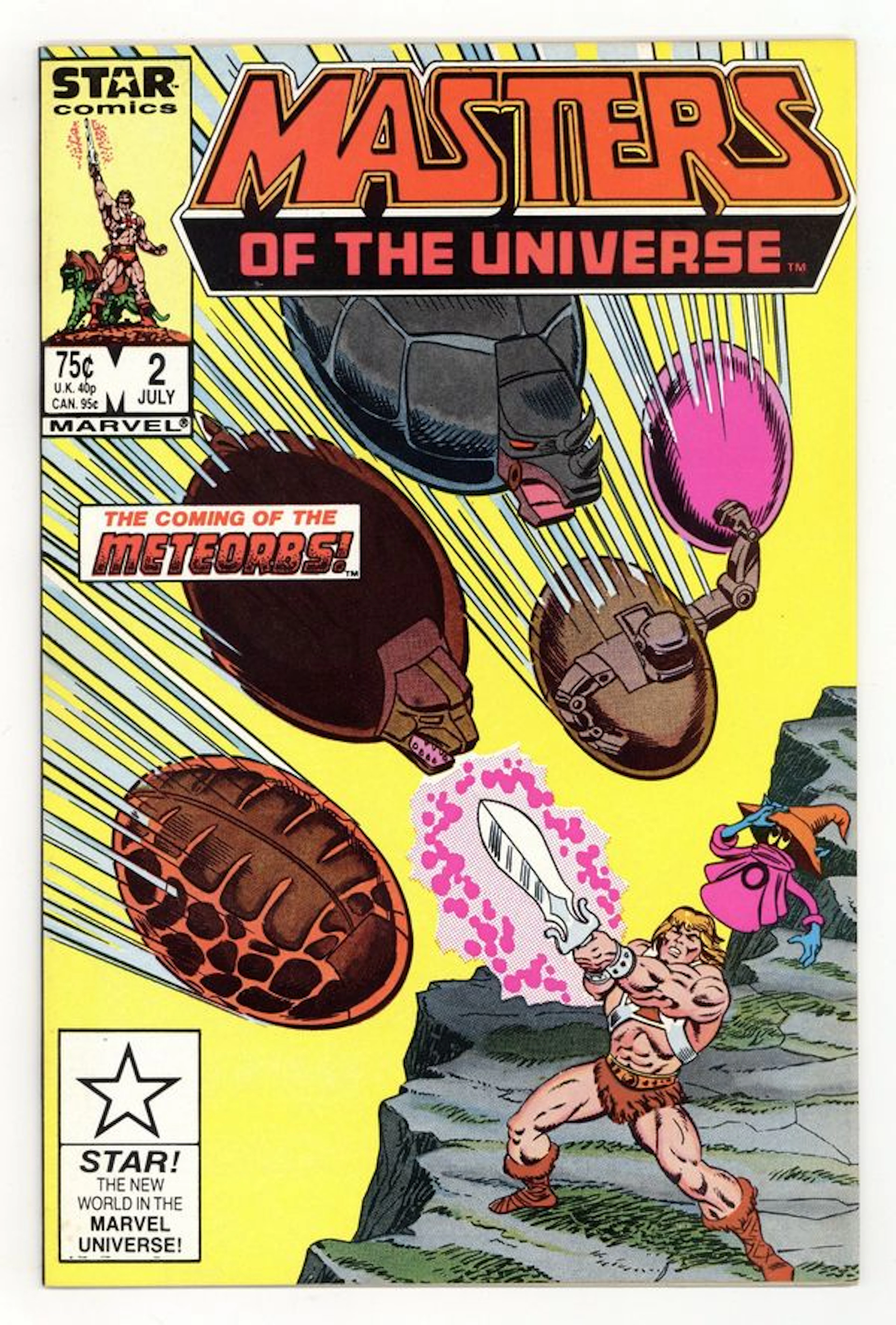 Masters of the Universe (1986 Marvel/Star Comics) 2 FN/VF 7.0