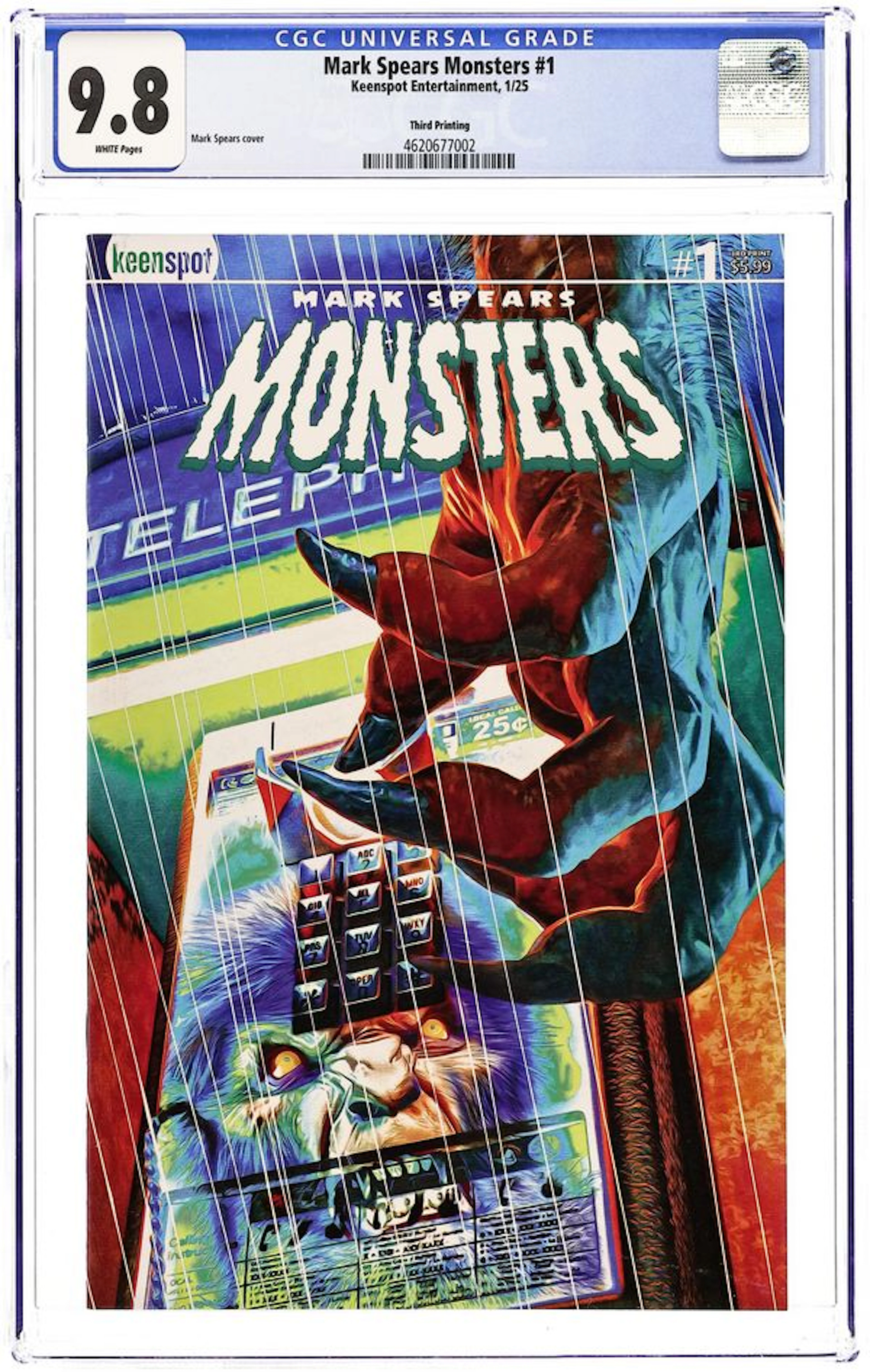 Mark Spears Monsters (2024 Keenspot) 1M CGC 9.8
