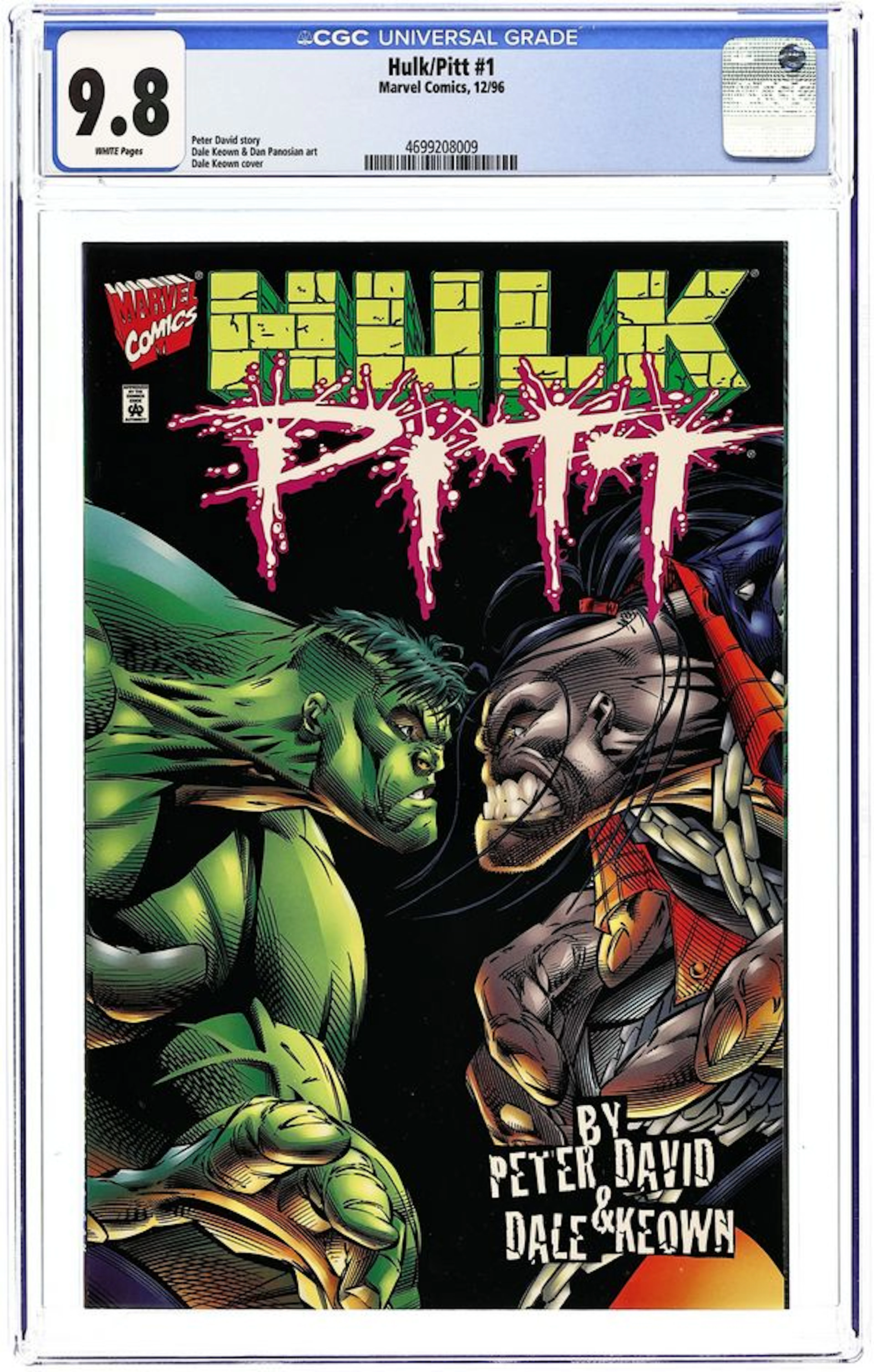 Hulk Pitt (1996) 1 CGC 9.8