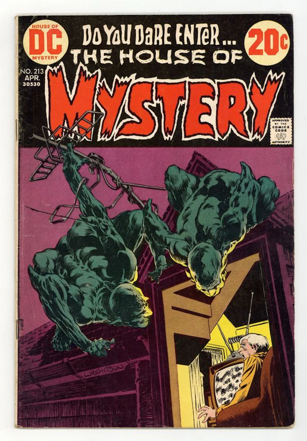 House of Mystery (1951-1983 1st Series) 213 GD/VG 3.0