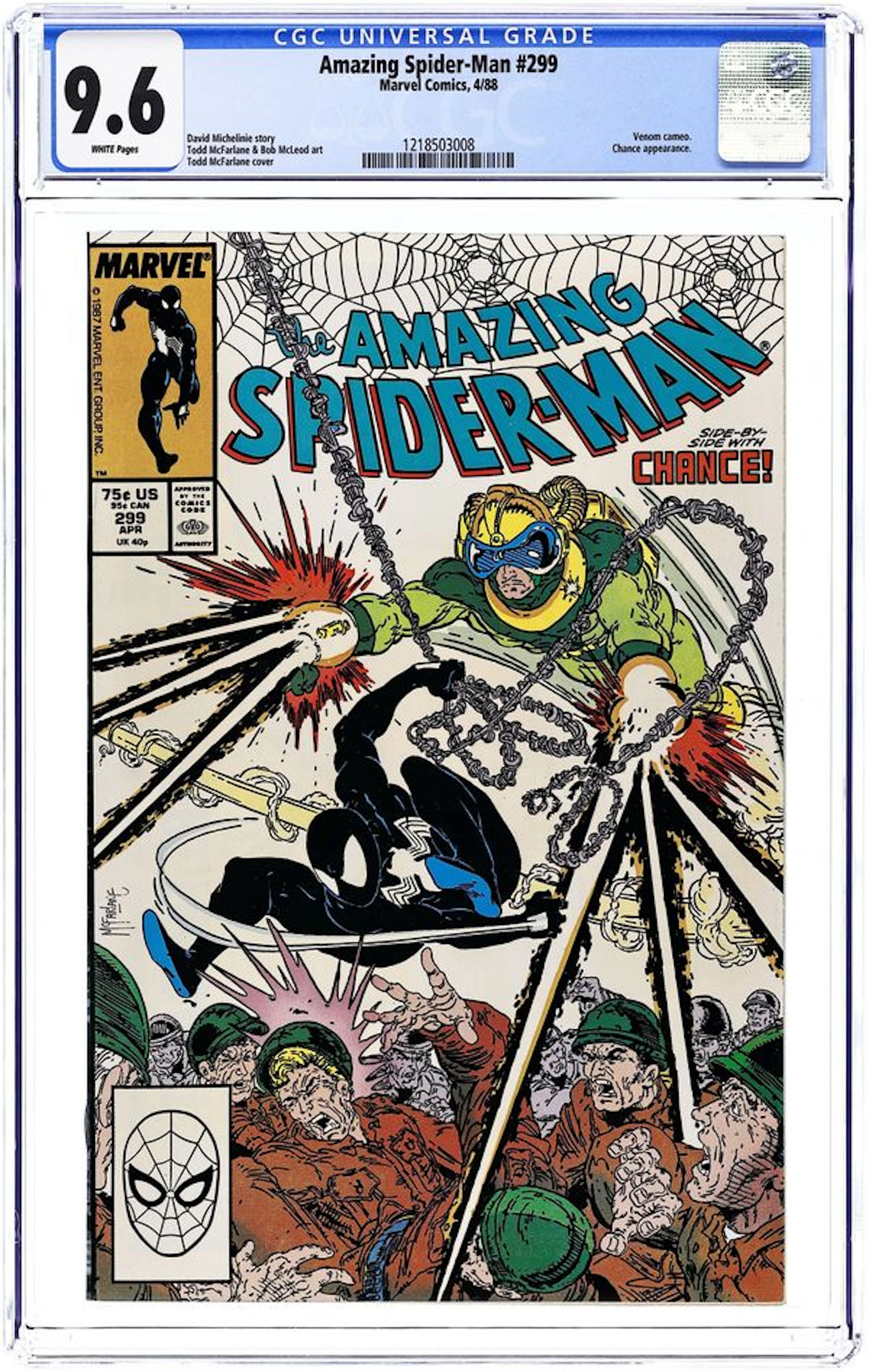 Amazing Spider-Man (1963 1st Series) 299 CGC 9.6