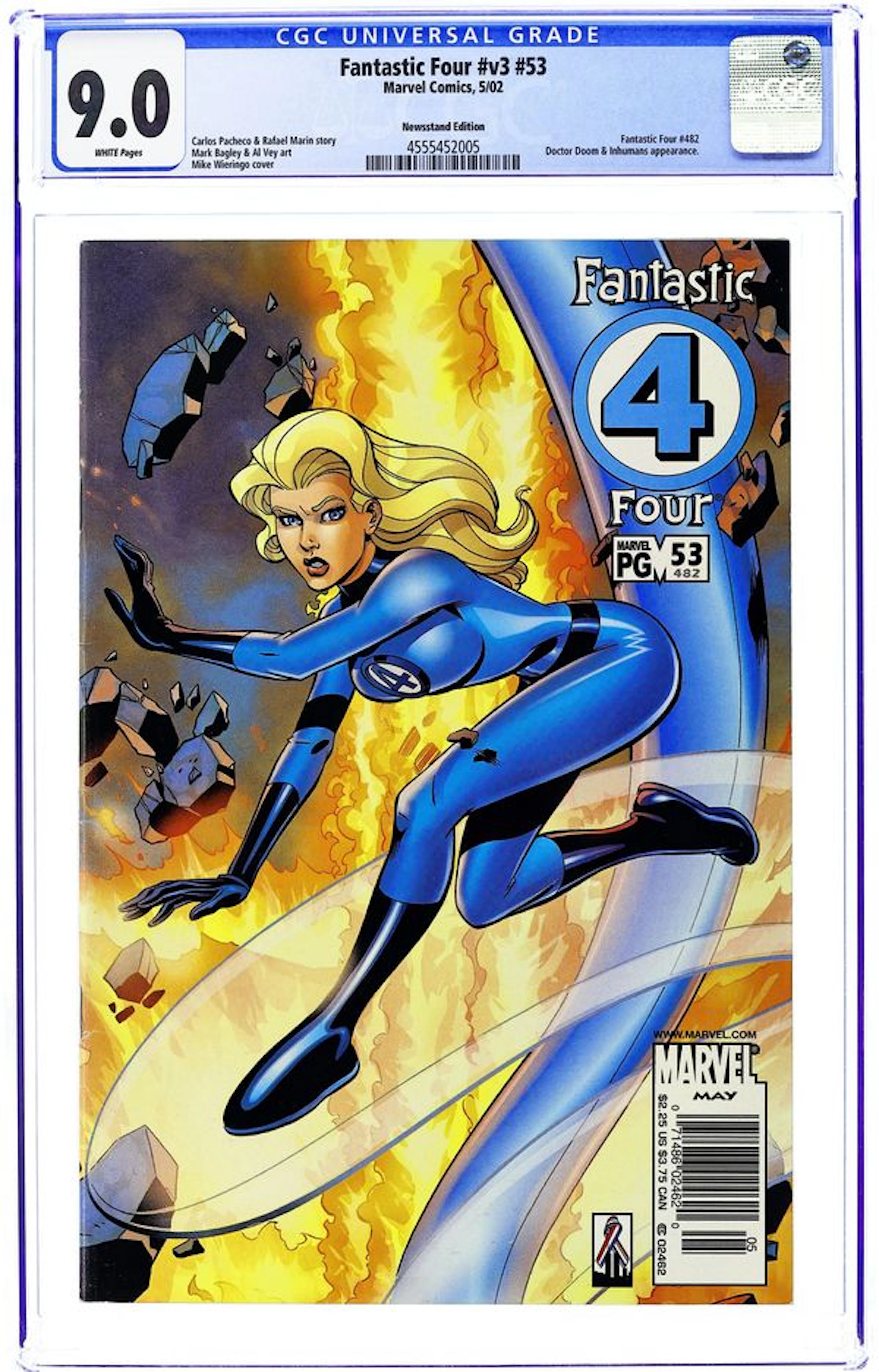 Fantastic Four (1998 3rd Series) 53N CGC 9.0