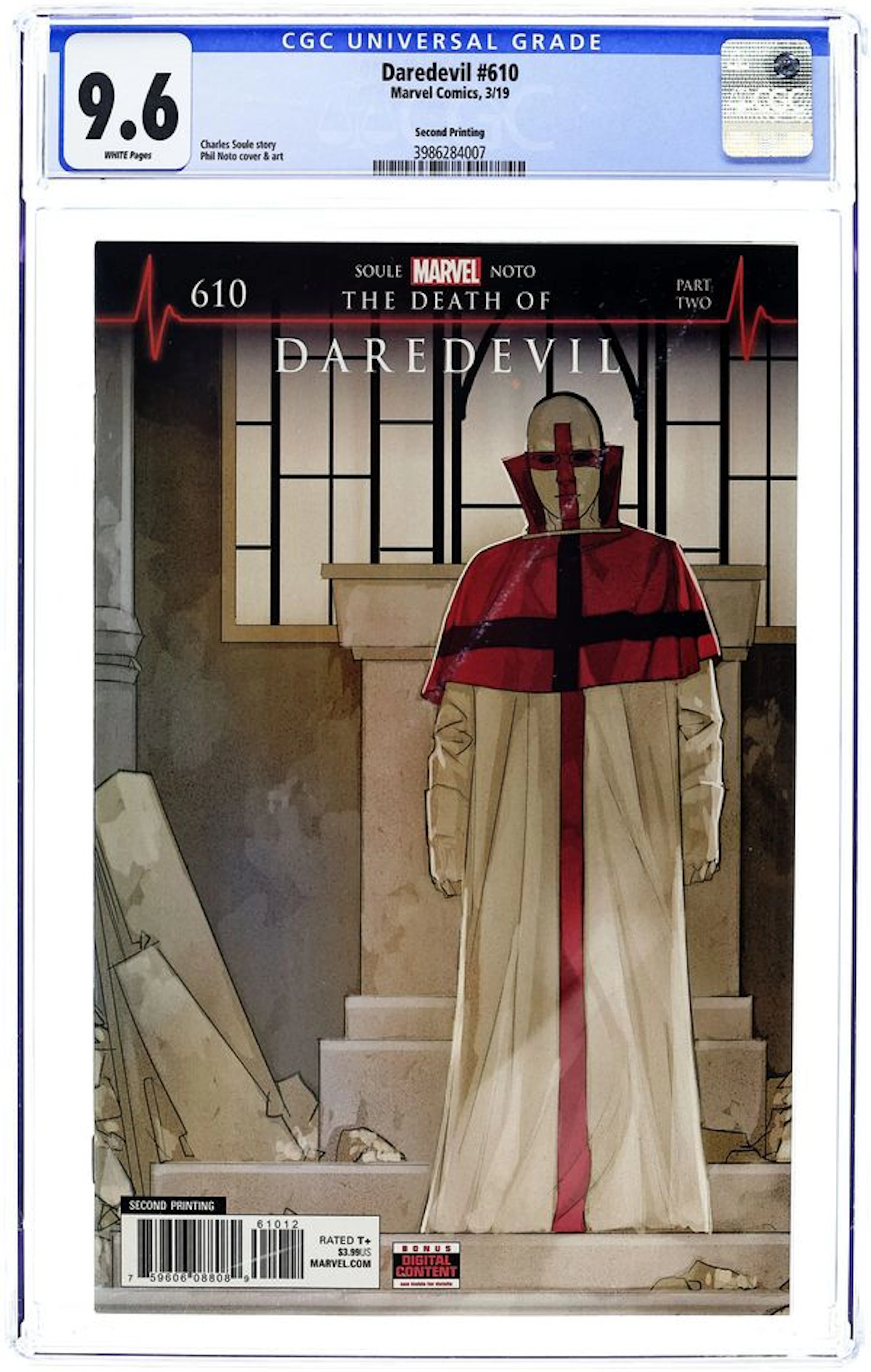 Daredevil (2017 6th Series) 610B CGC 9.6