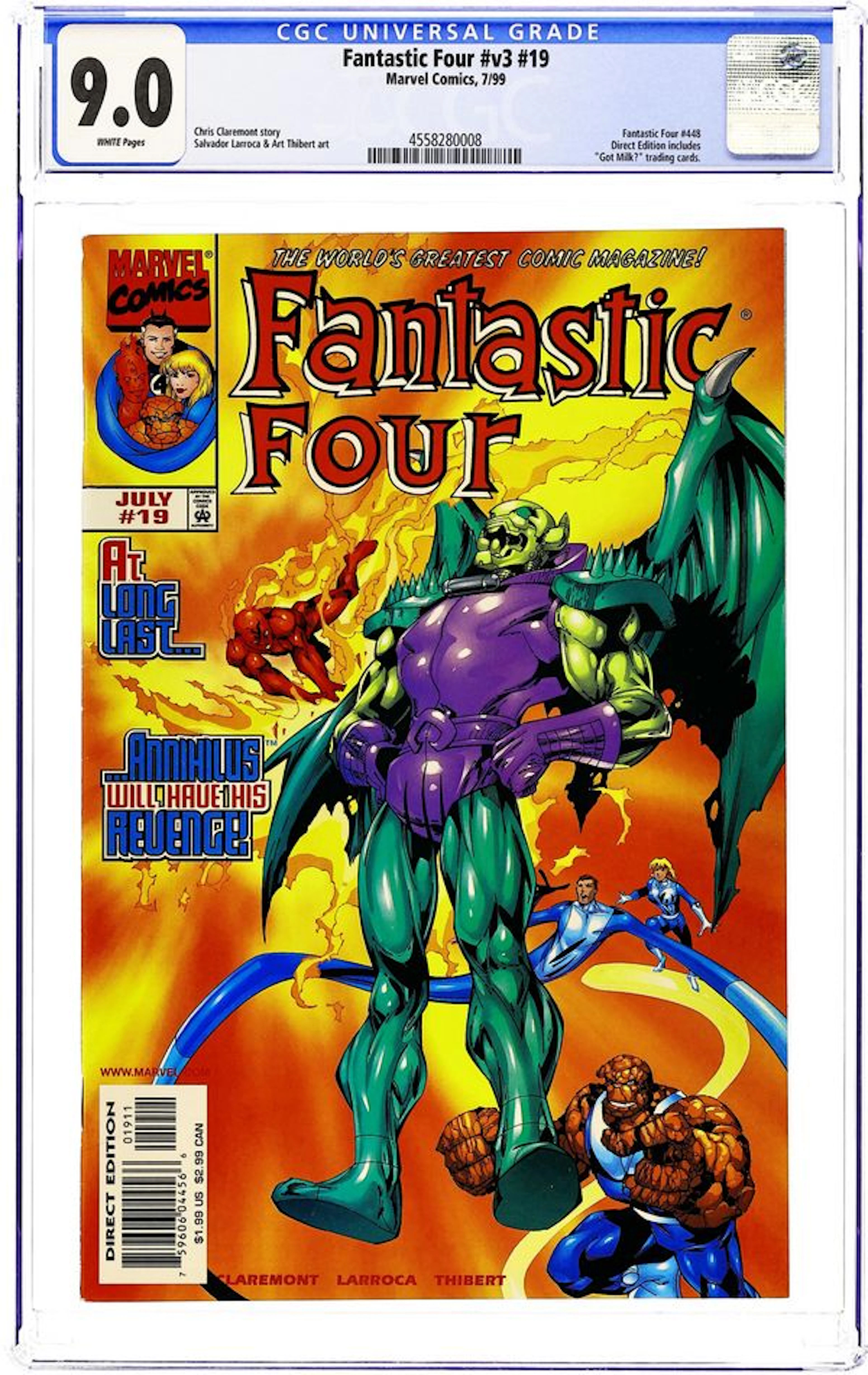 Fantastic Four (1998 3rd Series) 19D CGC 9.0