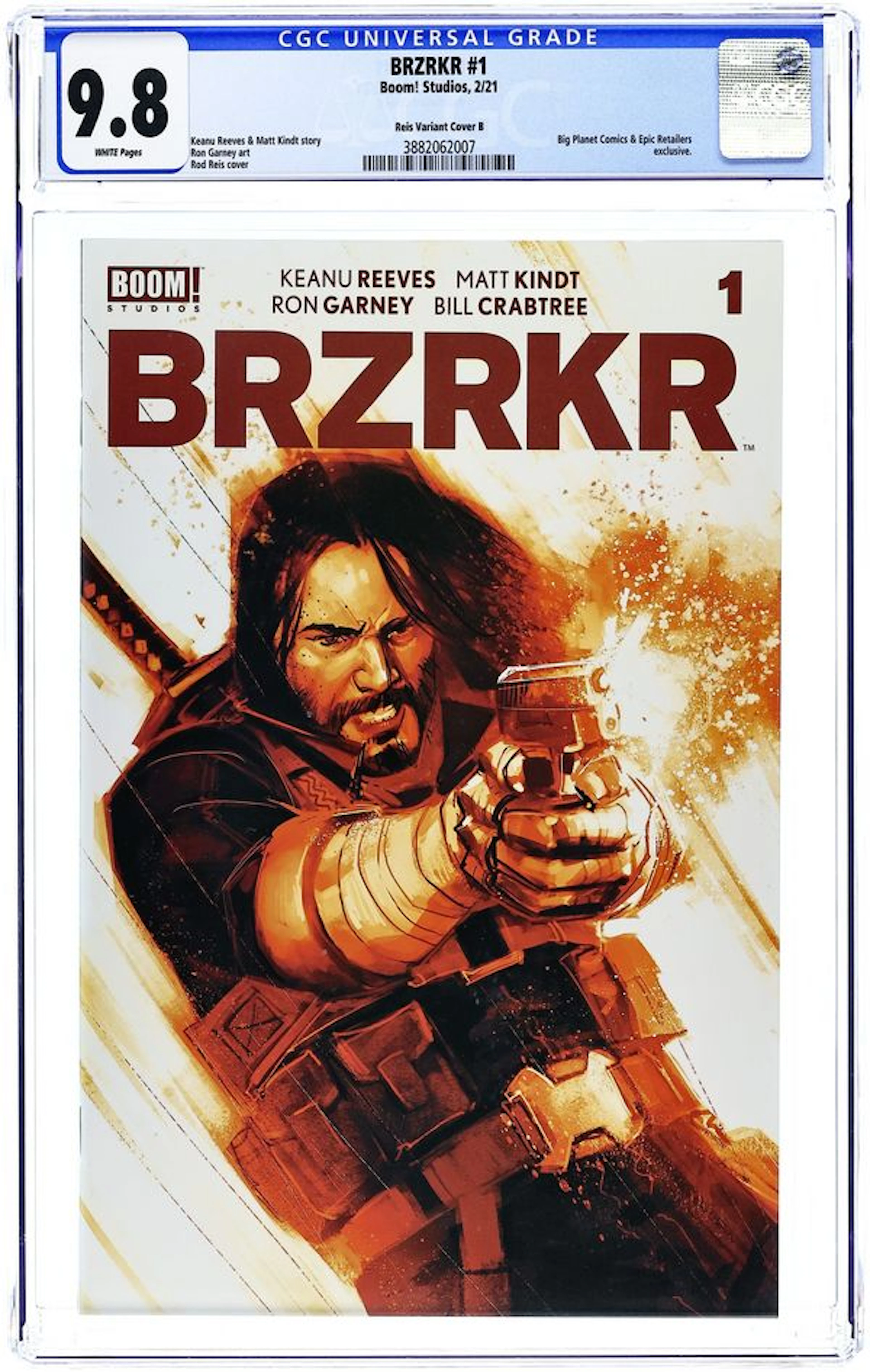 Brzrkr (2021 Boom) 1BIGPLANET.B CGC 9.8