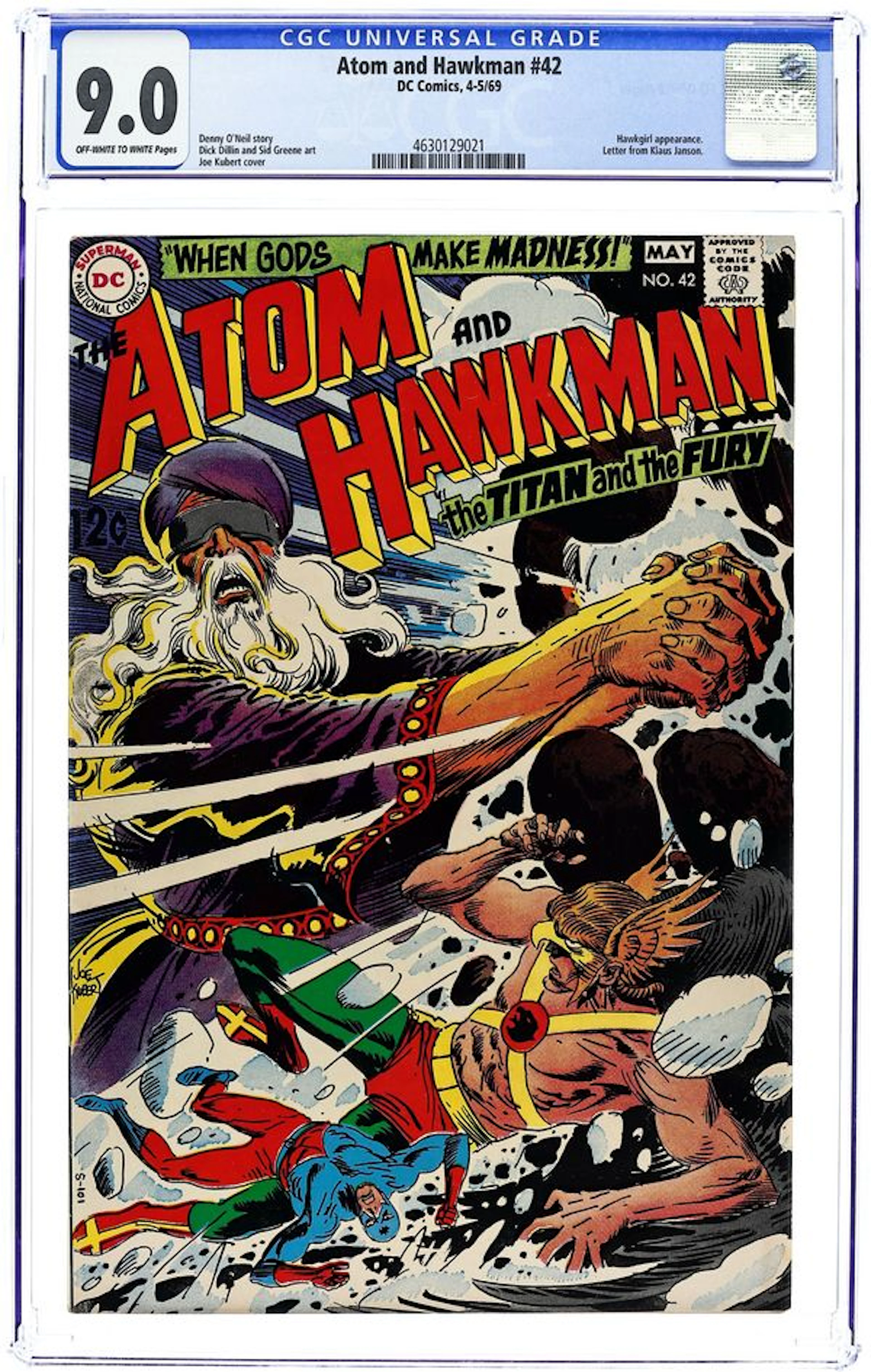 Atom (1962) 42 CGC 9.0