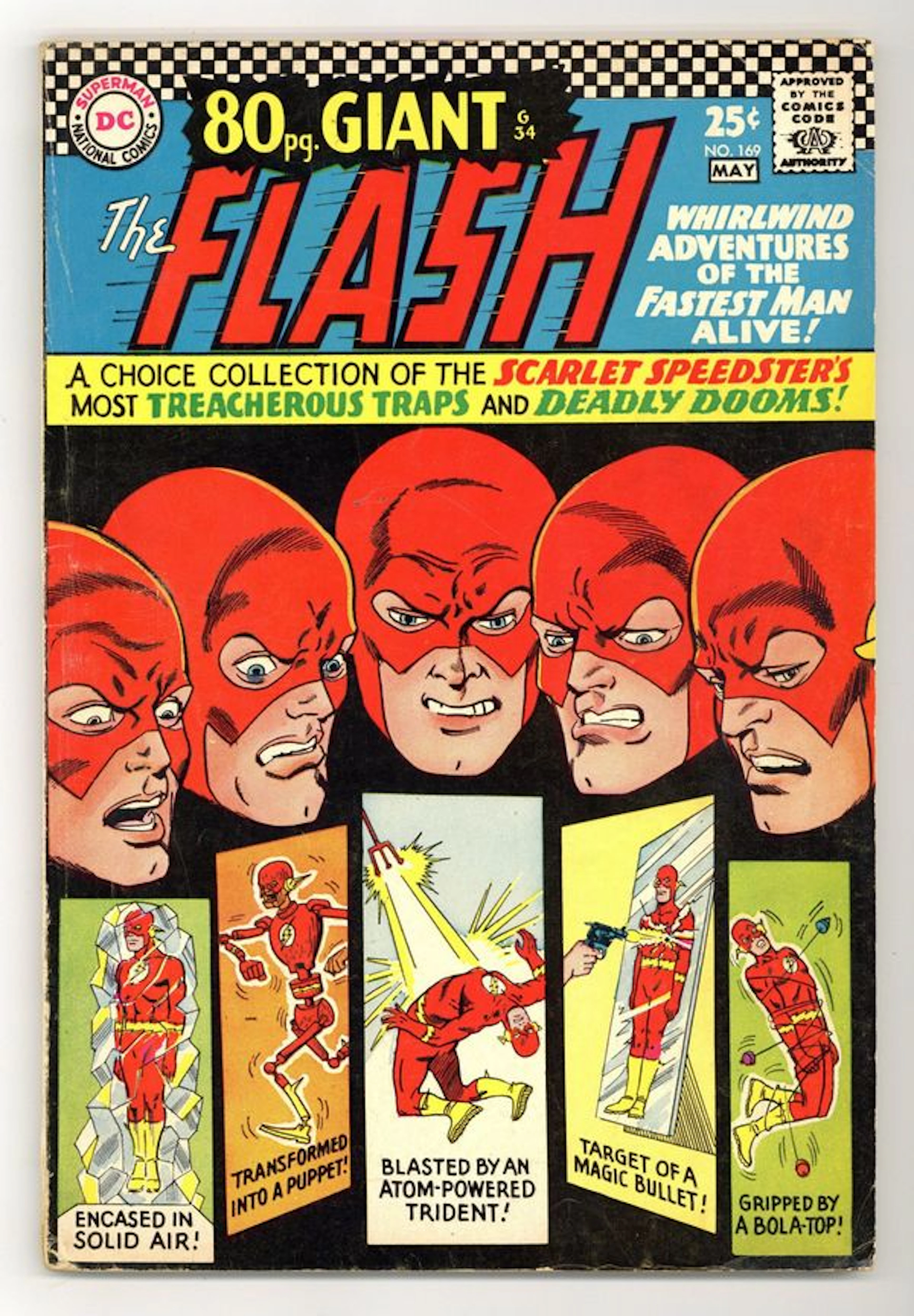 Flash (1959 1st Series DC) 169 VG 4.0
