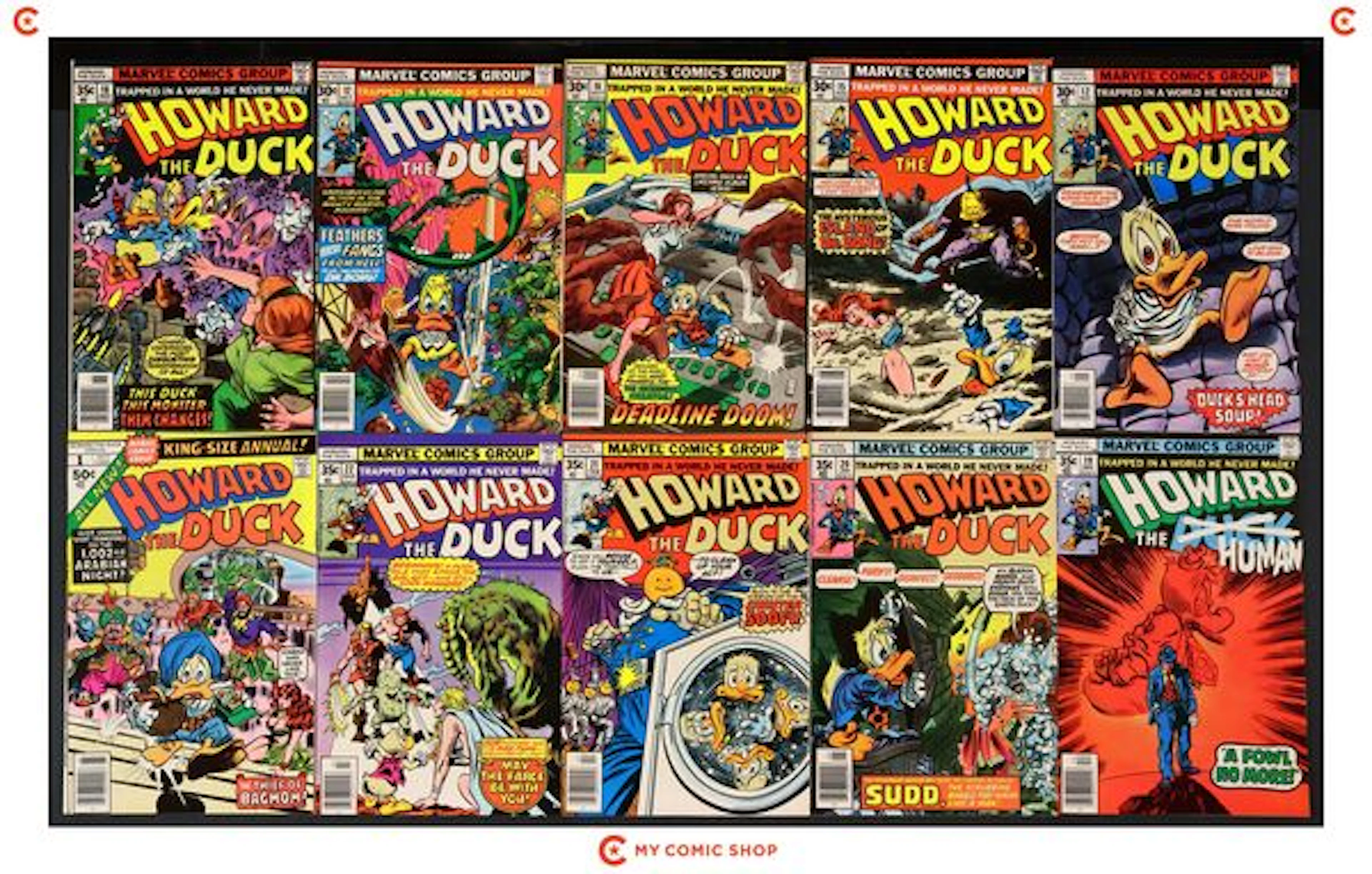 Howard the Duck Lot of 10