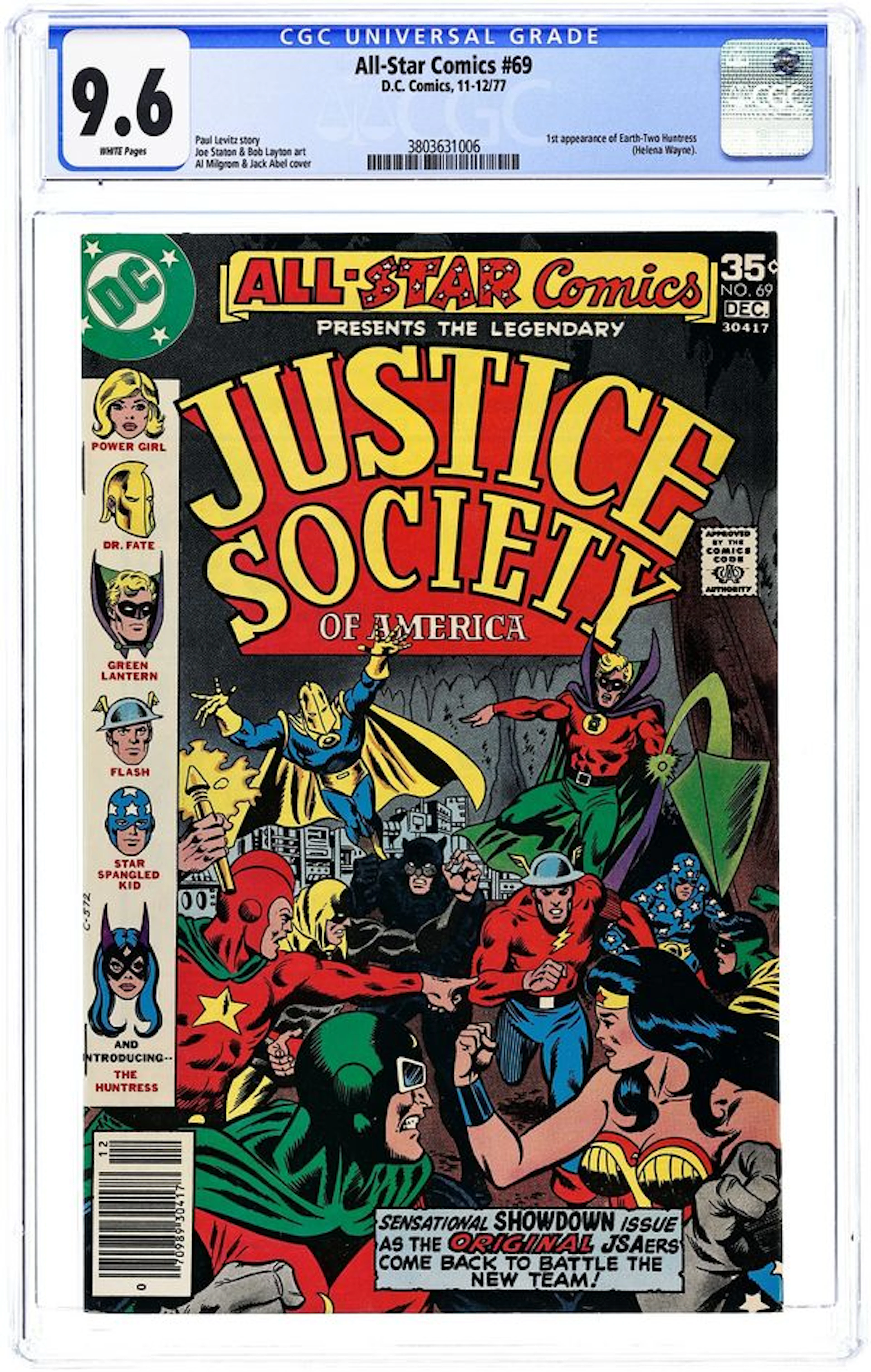 All Star Comics (1940-1978) 69 CGC 9.6