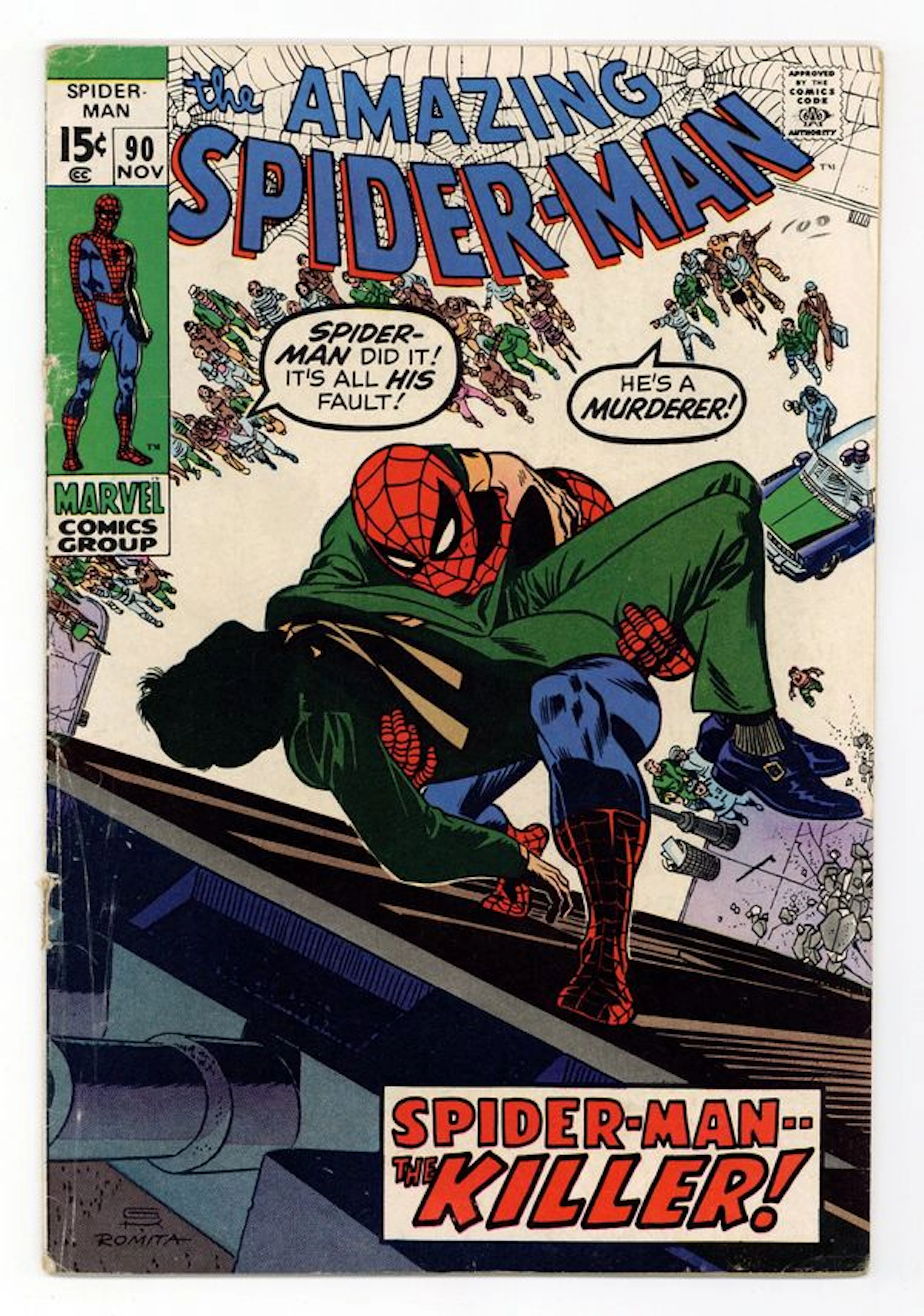Amazing Spider-Man (1963 1st Series) 90 FR/GD 1.5
