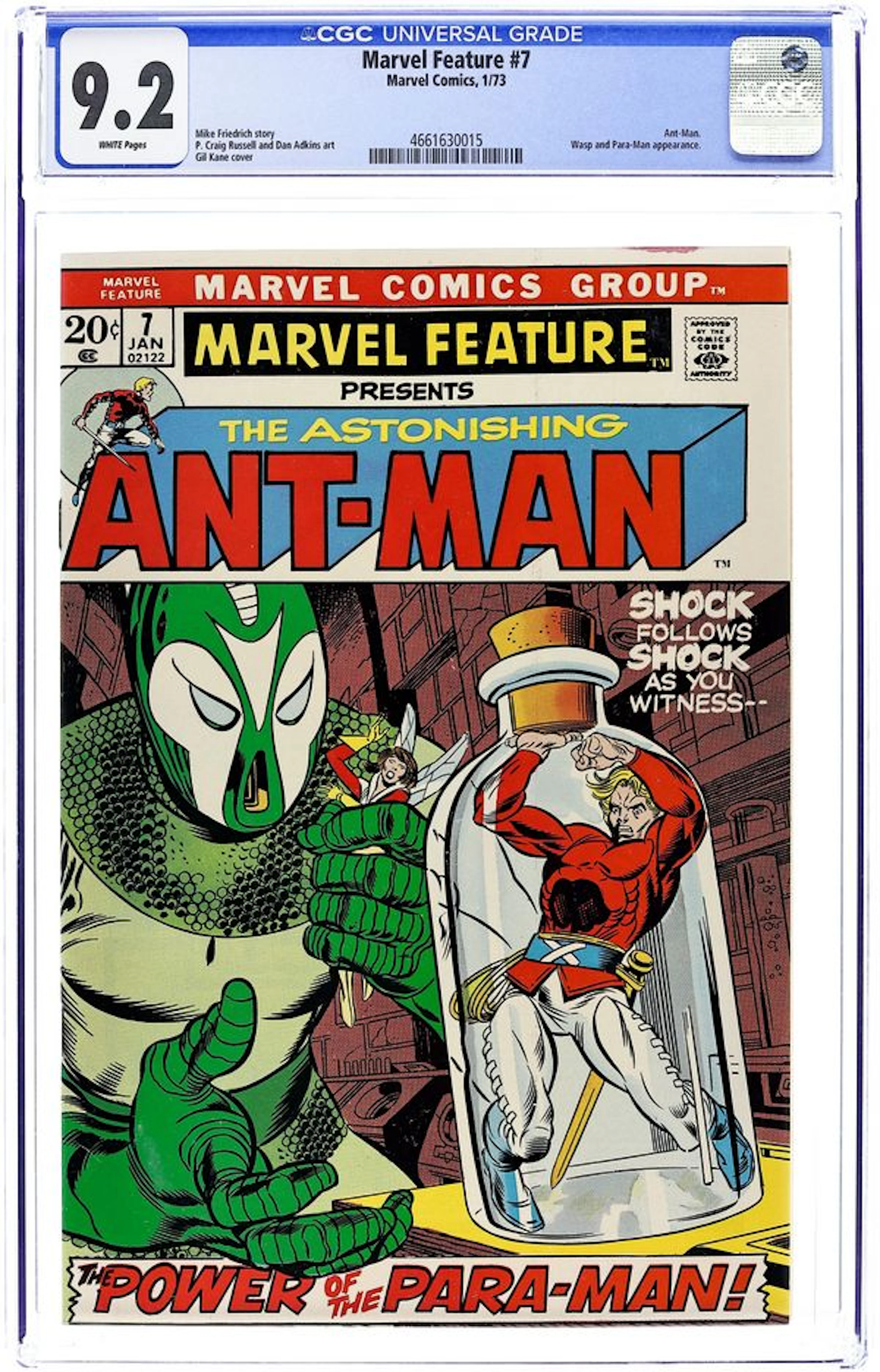 Marvel Feature (1971 1st Series) 7 CGC 9.2