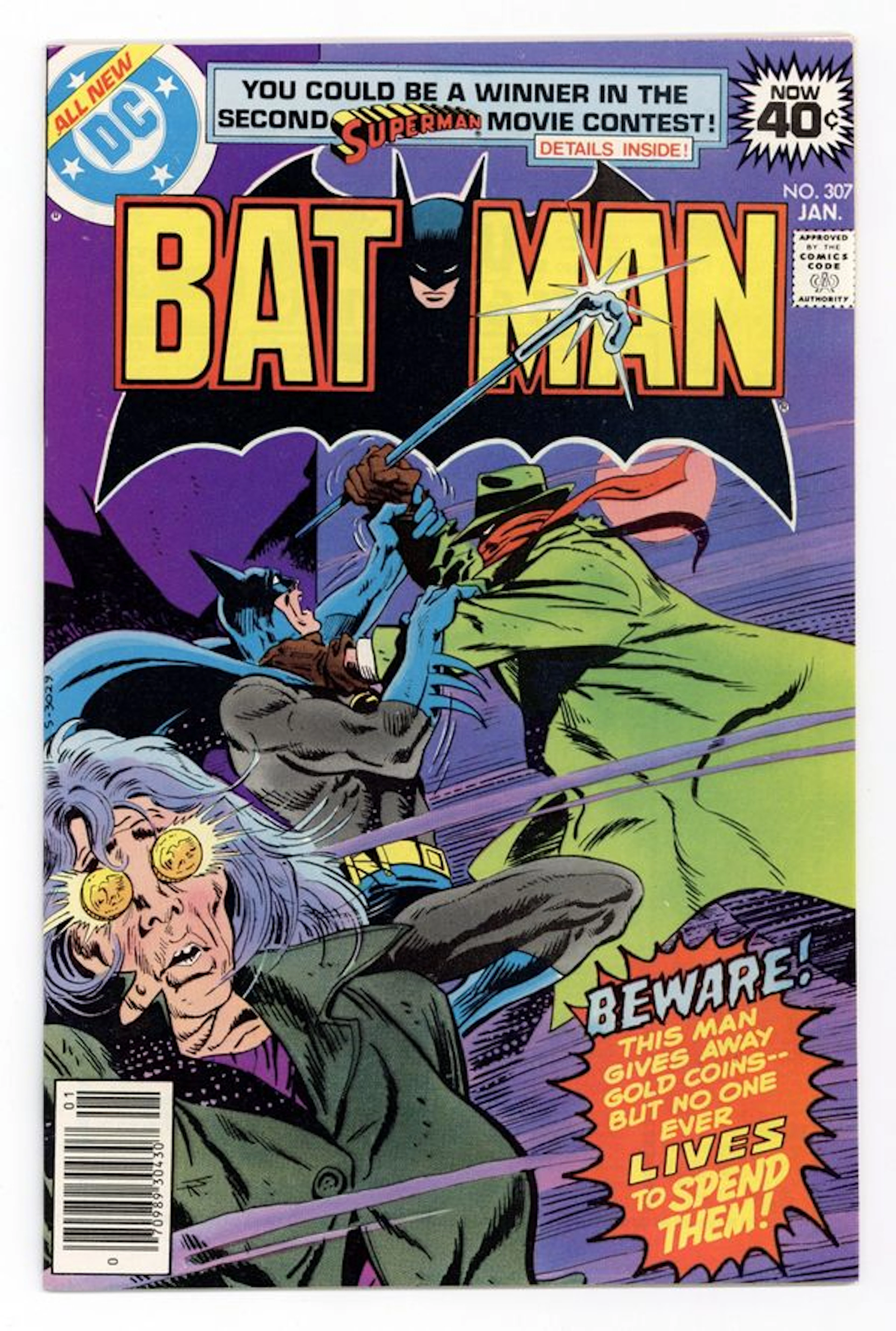 Batman (1940) 307 FN/VF 7.0