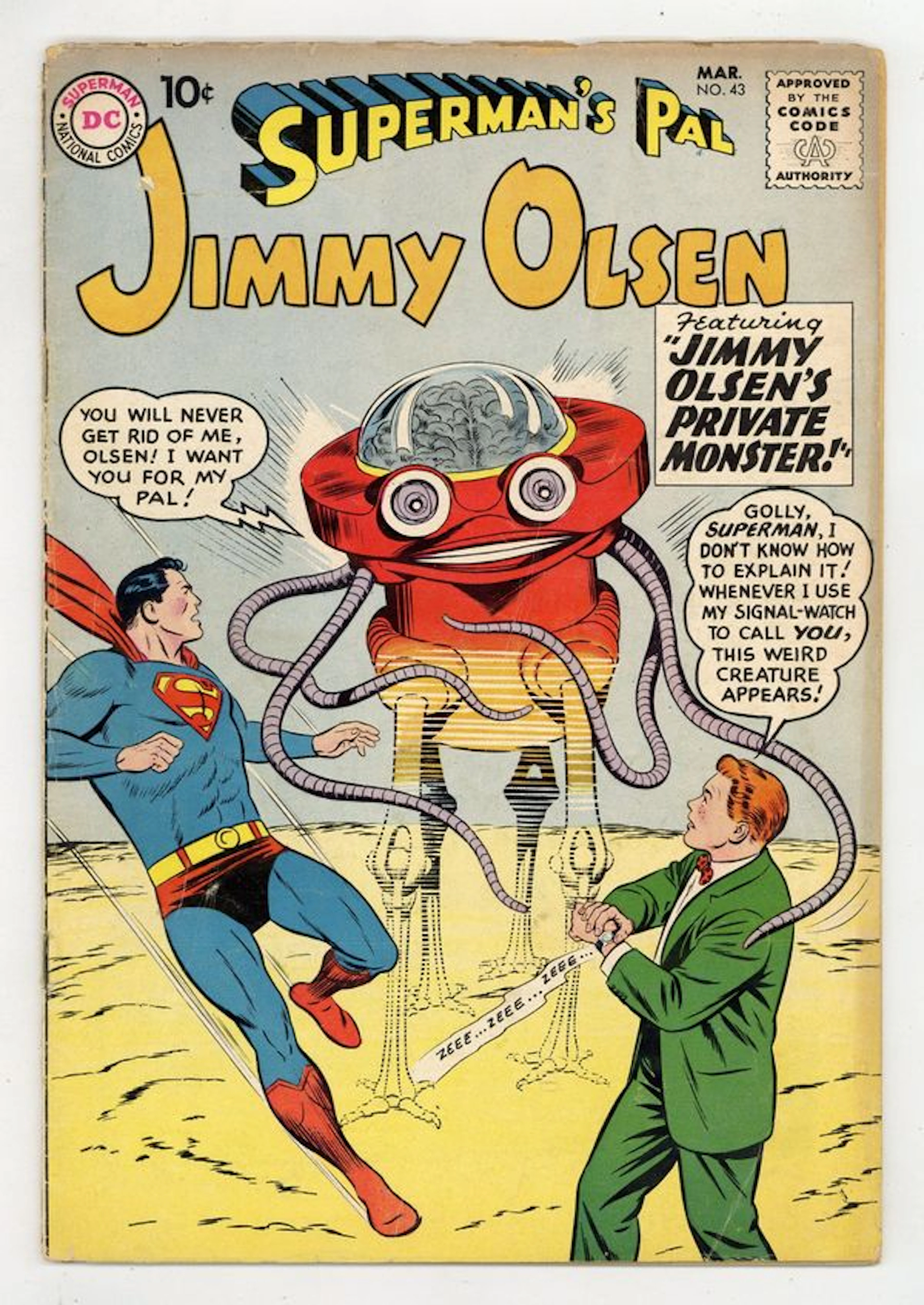 Superman's Pal Jimmy Olsen (1954) 43 GD+ 2.5