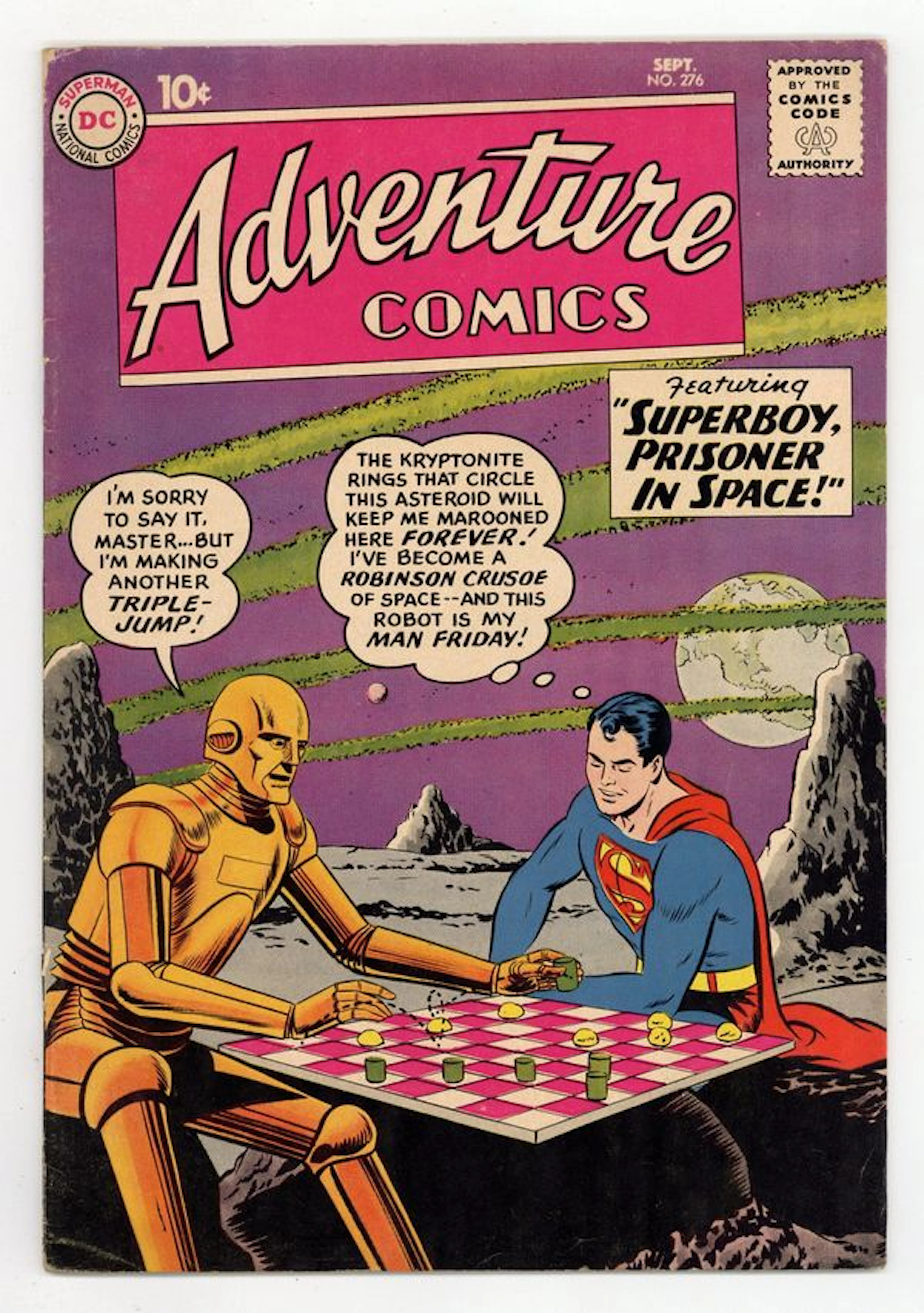 Adventure Comics (1938 1st Series) 276 VG- 3.5